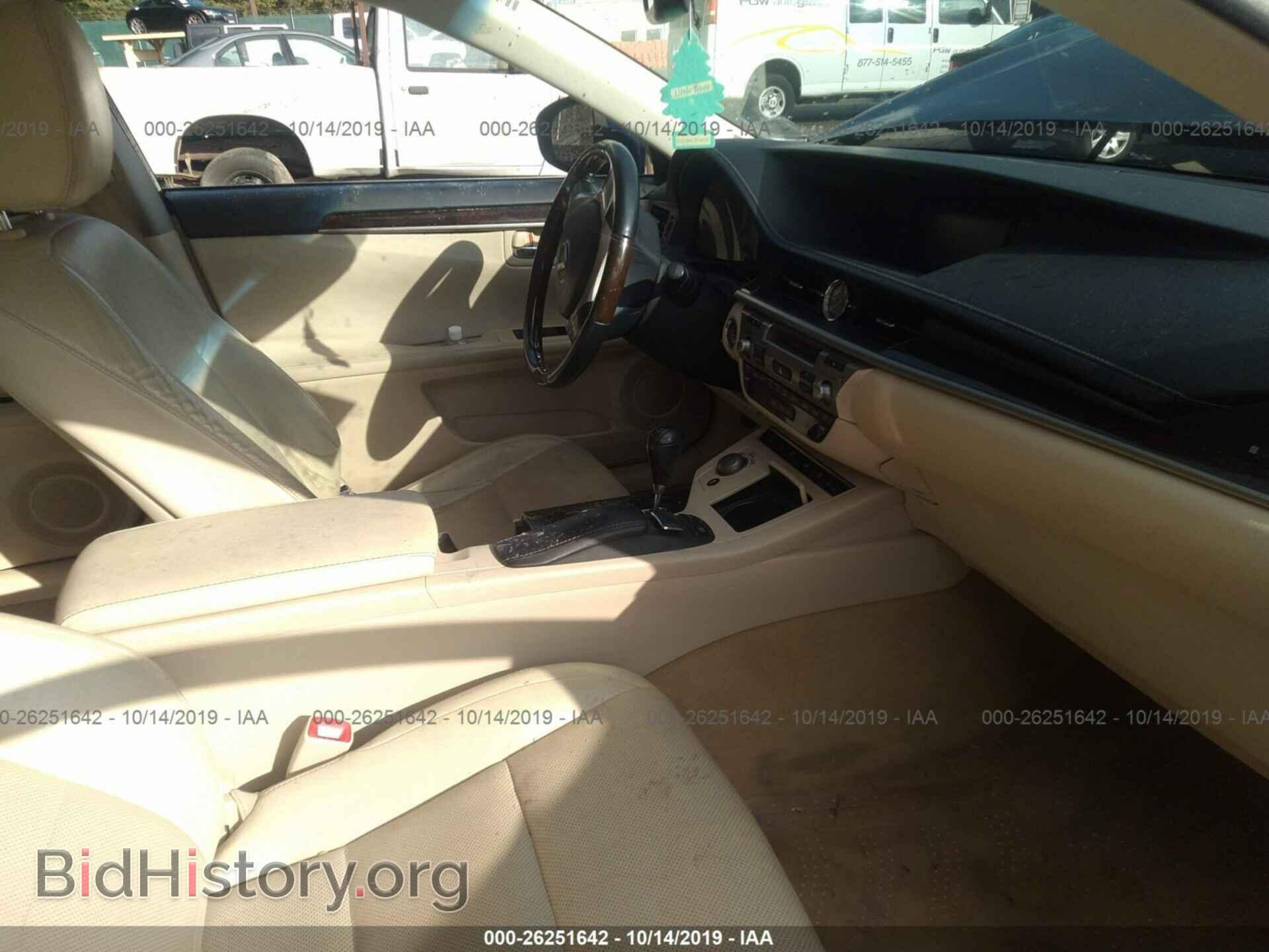2013 LEXUS ES - VIN: JTHBK1GG8D2058815 - Photo 5