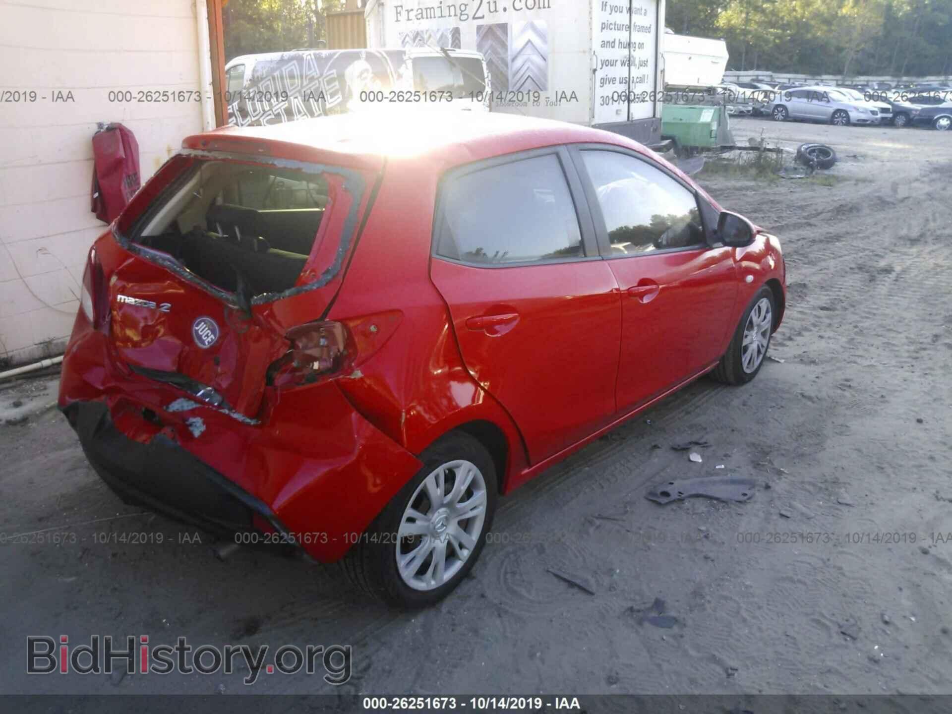 2013 MAZDA MAZDA2 - VIN: JM1DE1KY2D0170975 - Photo 4