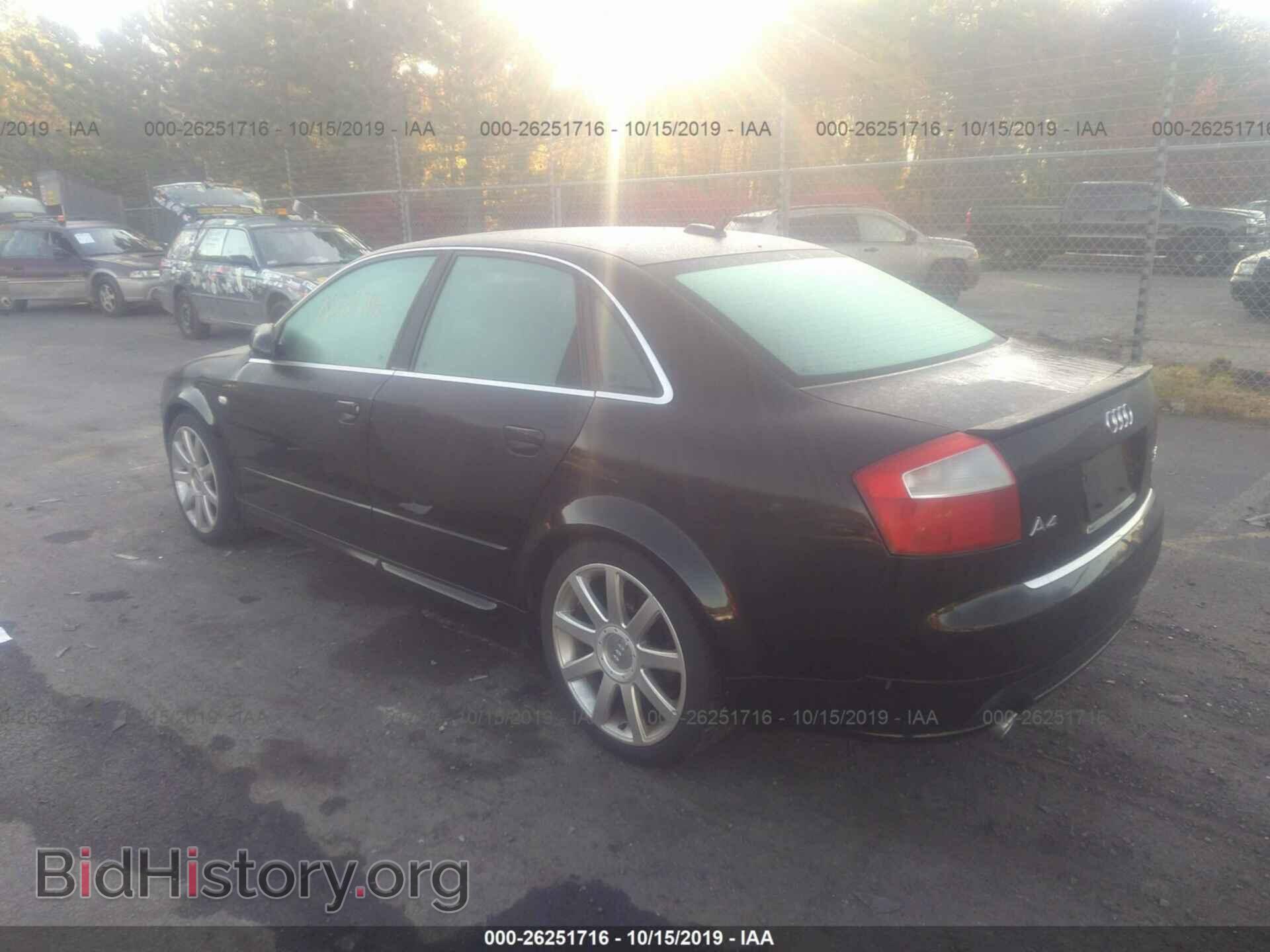 2005 AUDI A4 - VIN: WAULT68E25A049545 - Фото 3