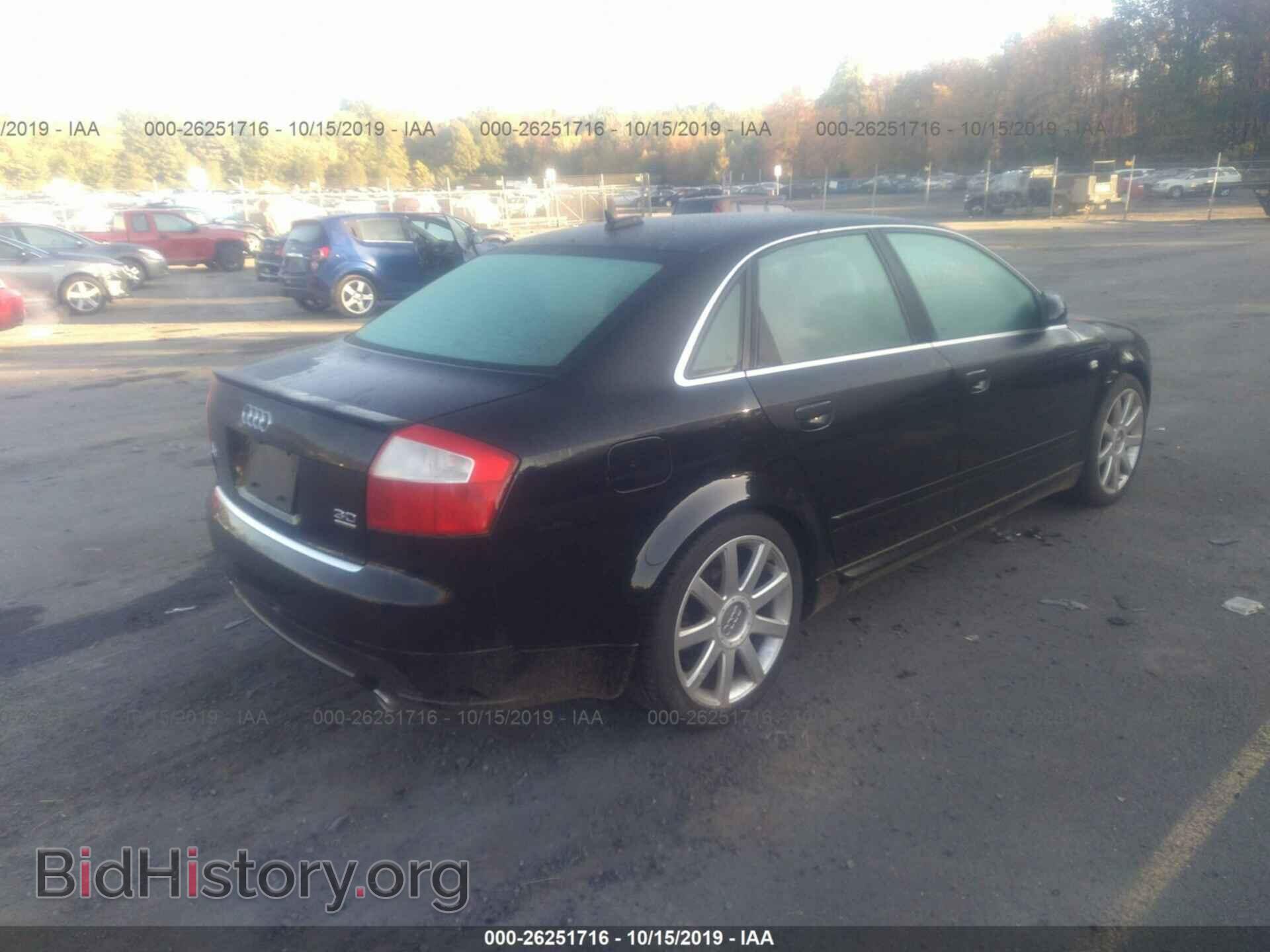 2005 AUDI A4 - VIN: WAULT68E25A049545 - Фото 4