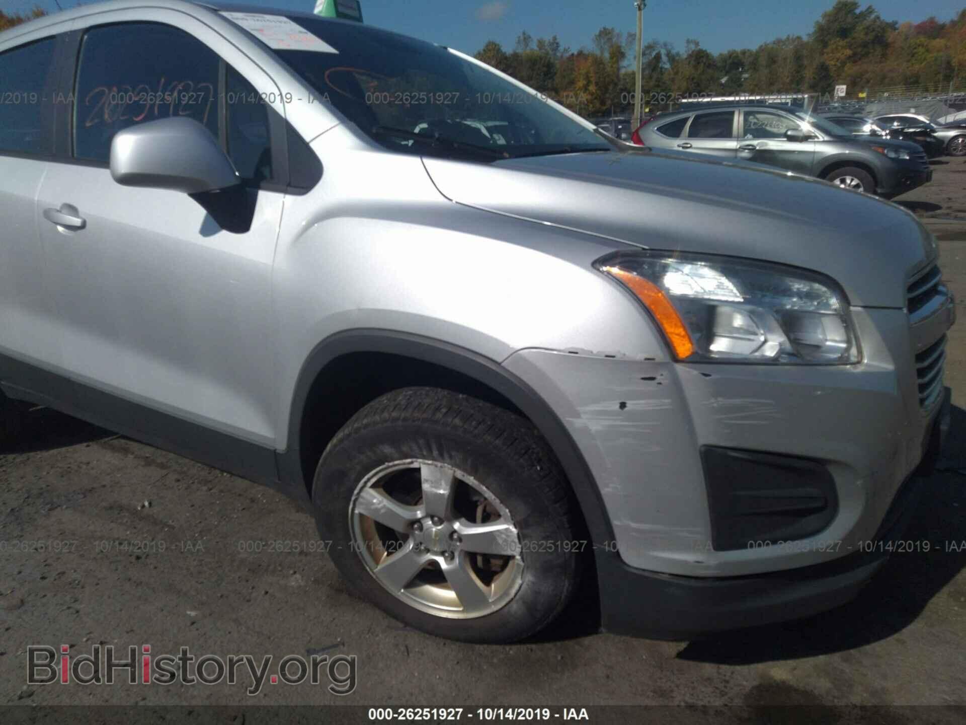 2015 CHEVROLET TRAX - VIN: 3GNCJPSB4FL225056 - Фото 6