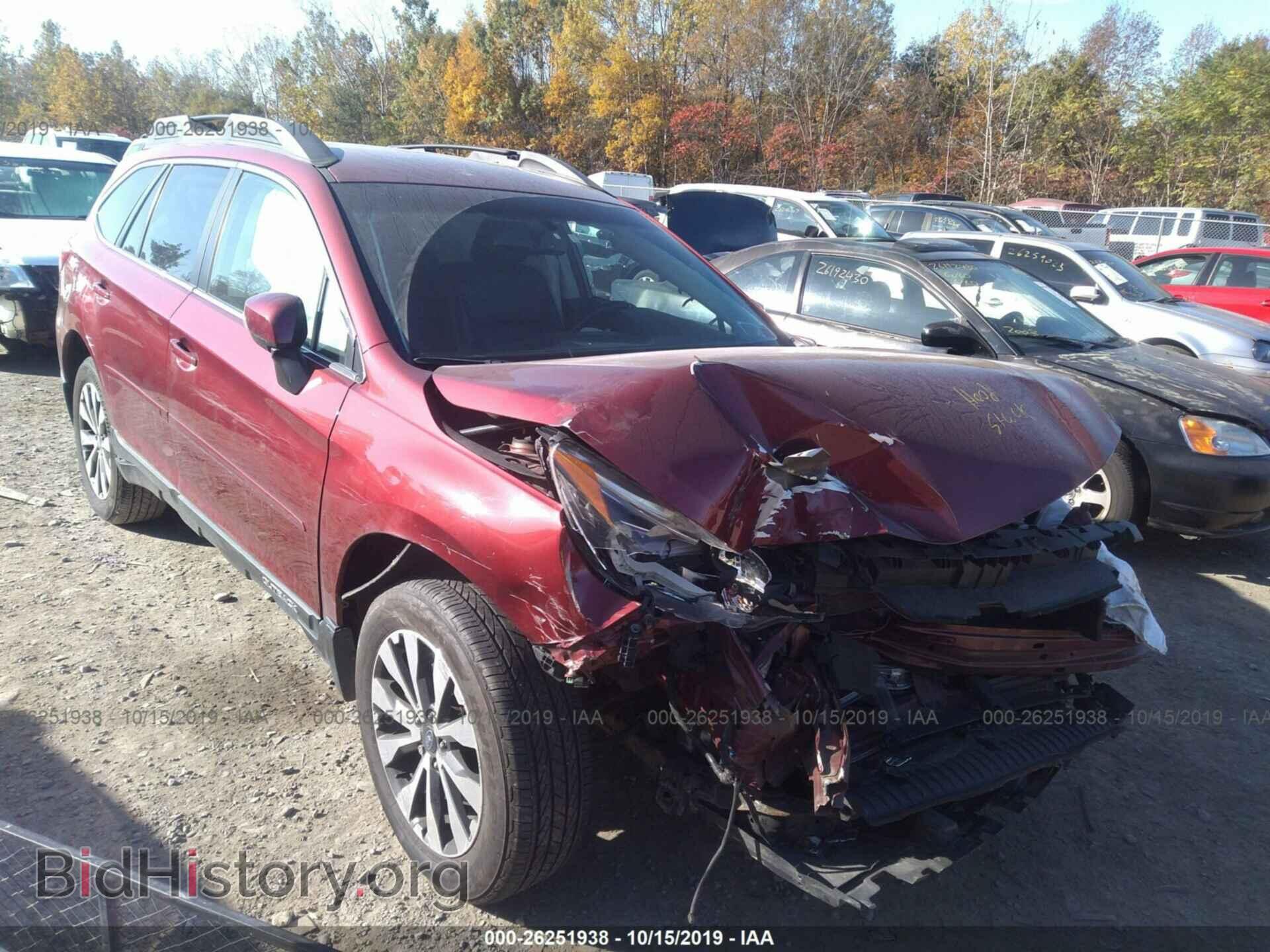 Фотография 4S4BSAJC9F3237414 - SUBARU OUTBACK 2015