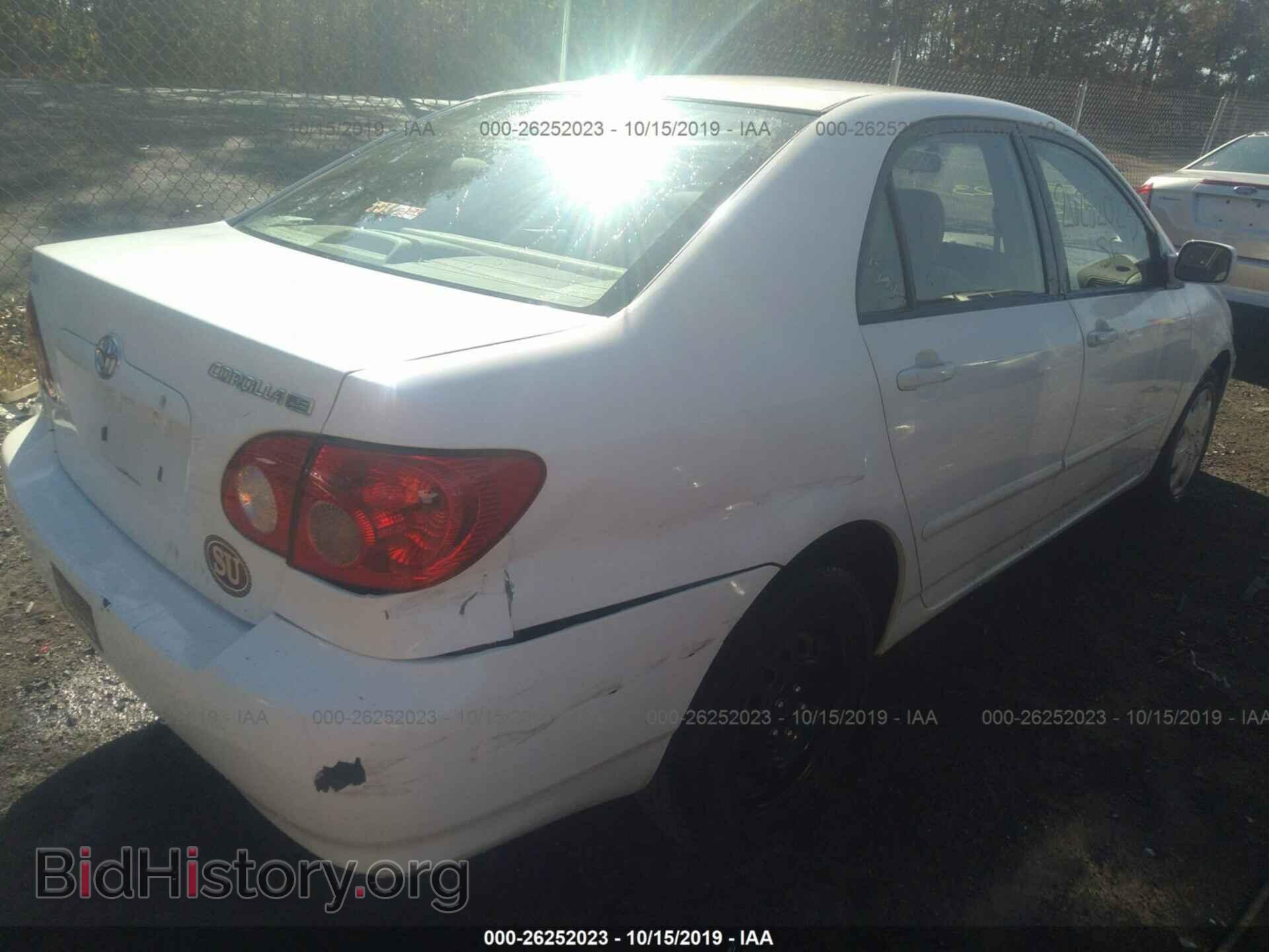 2005 TOYOTA COROLLA - VIN: 2T1BR30E75C383590 - Фото 4