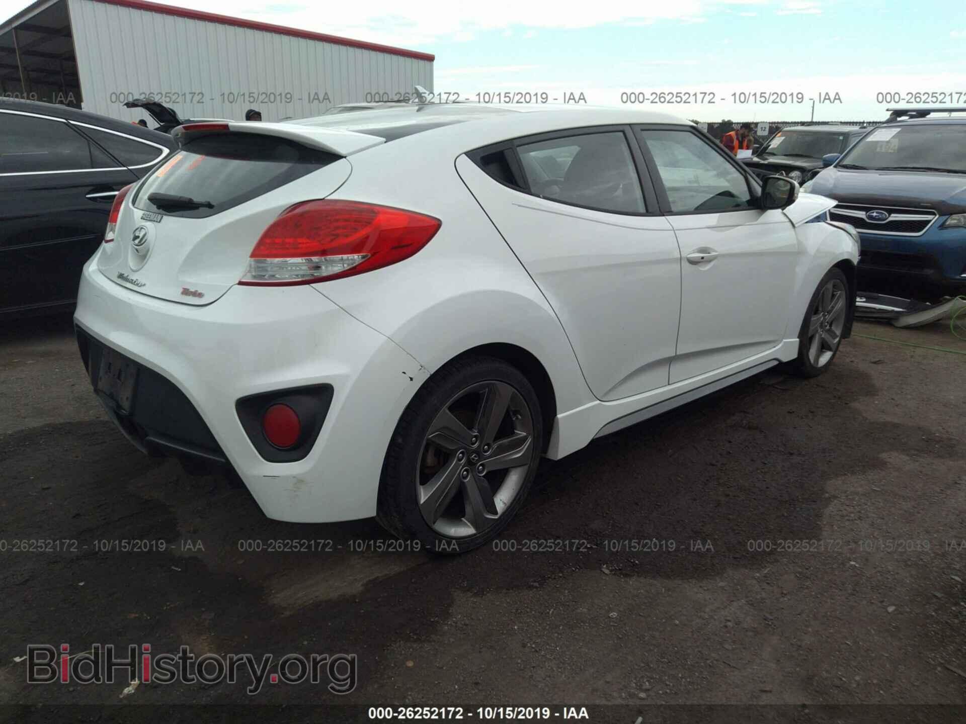 2014 HYUNDAI VELOSTER - VIN: KMHTC6AE2EU185665 - Фото 4