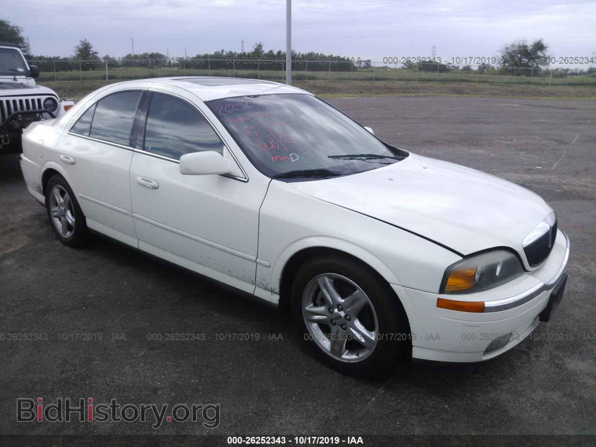Фотография 1LNHM86S62Y619328 - LINCOLN LS 2002