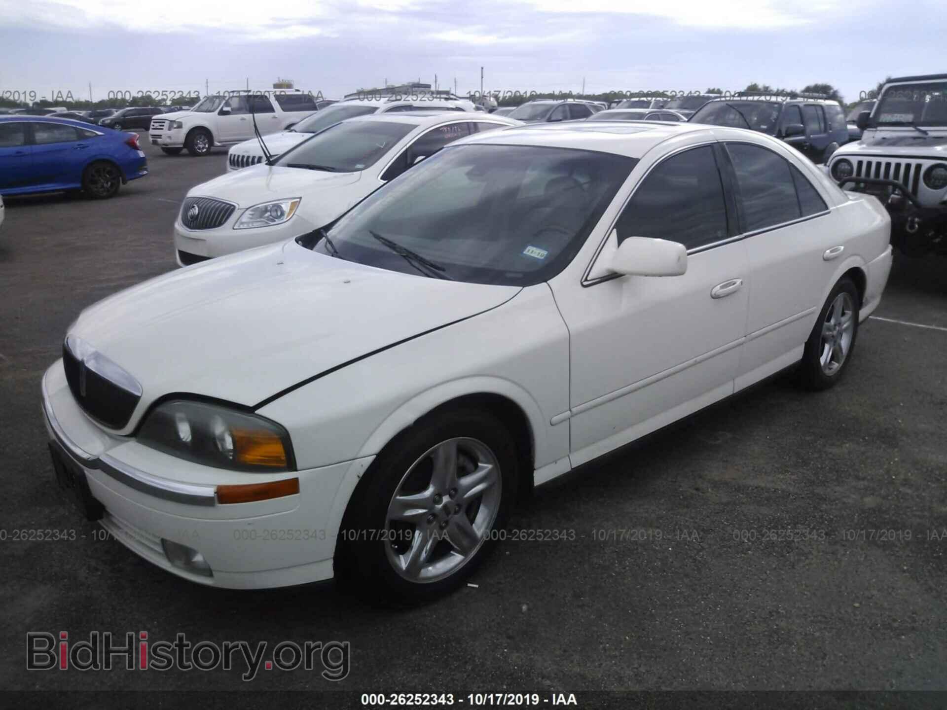2002 LINCOLN LS - VIN: 1LNHM86S62Y619328 - Photo 2