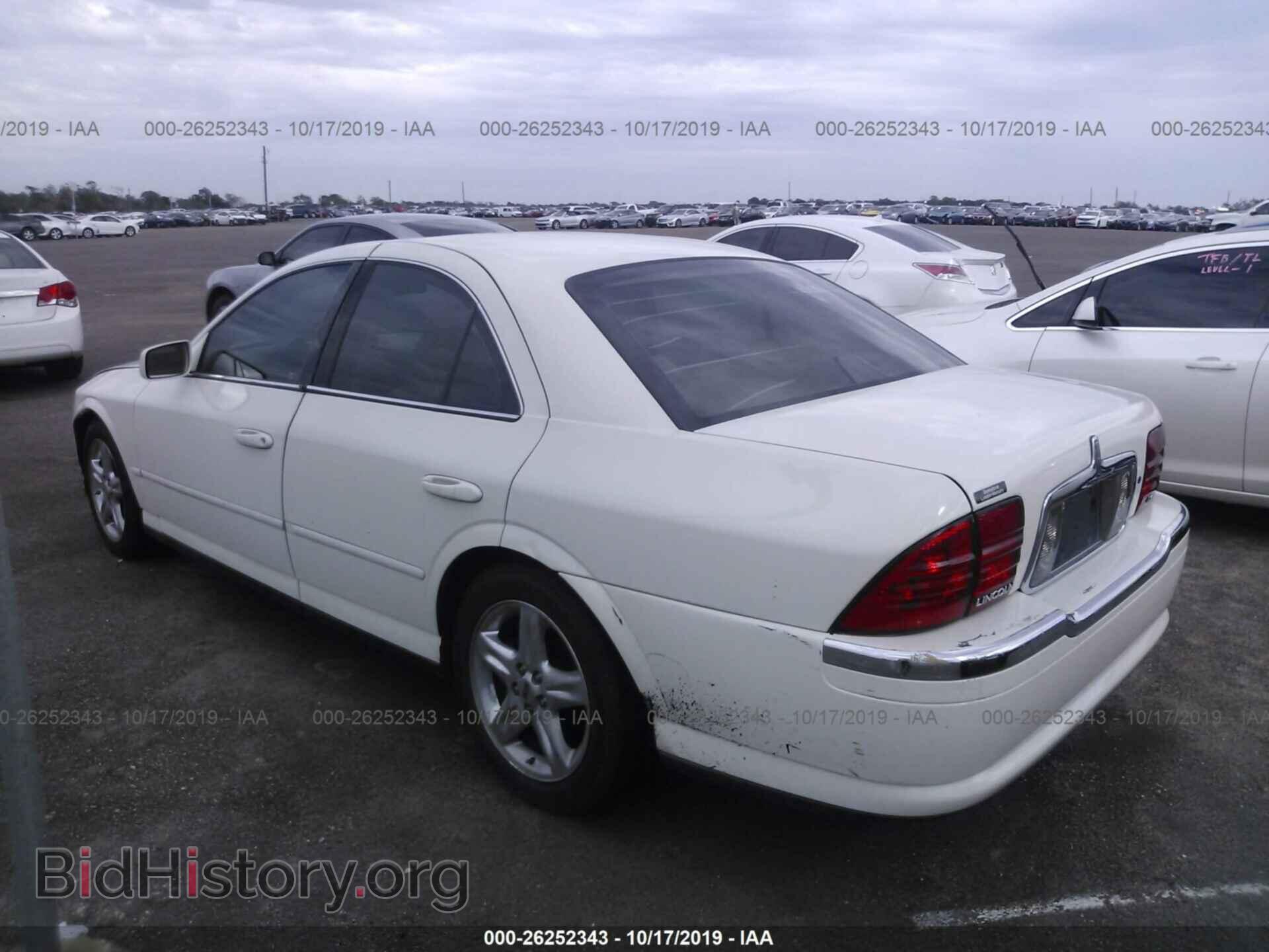2002 LINCOLN LS - VIN: 1LNHM86S62Y619328 - Photo 3