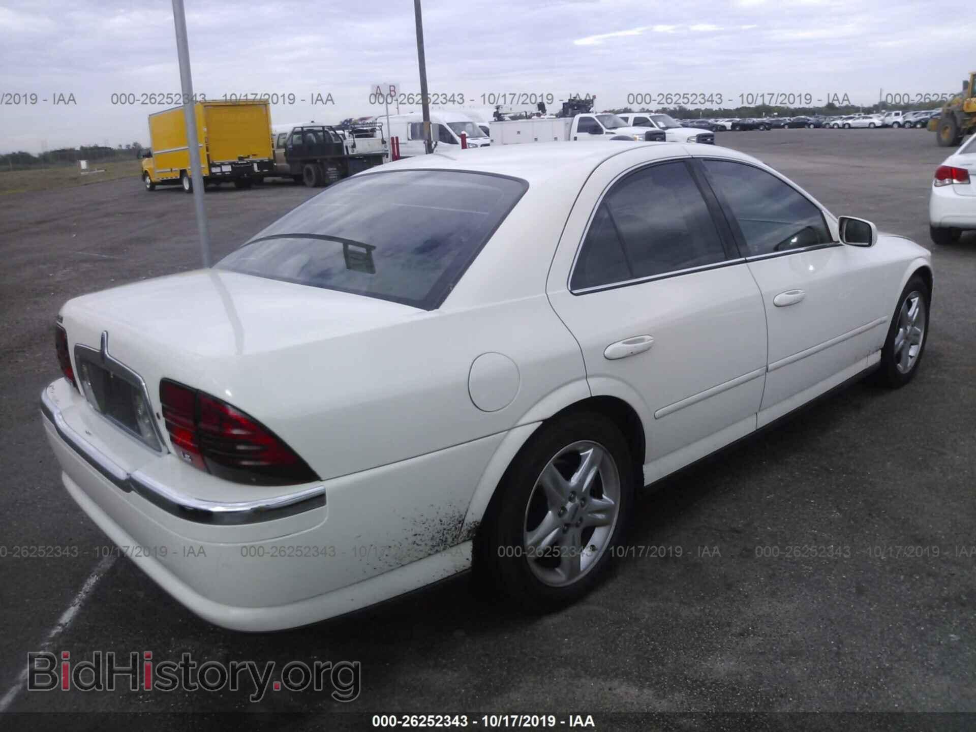 2002 LINCOLN LS - VIN: 1LNHM86S62Y619328 - Photo 4