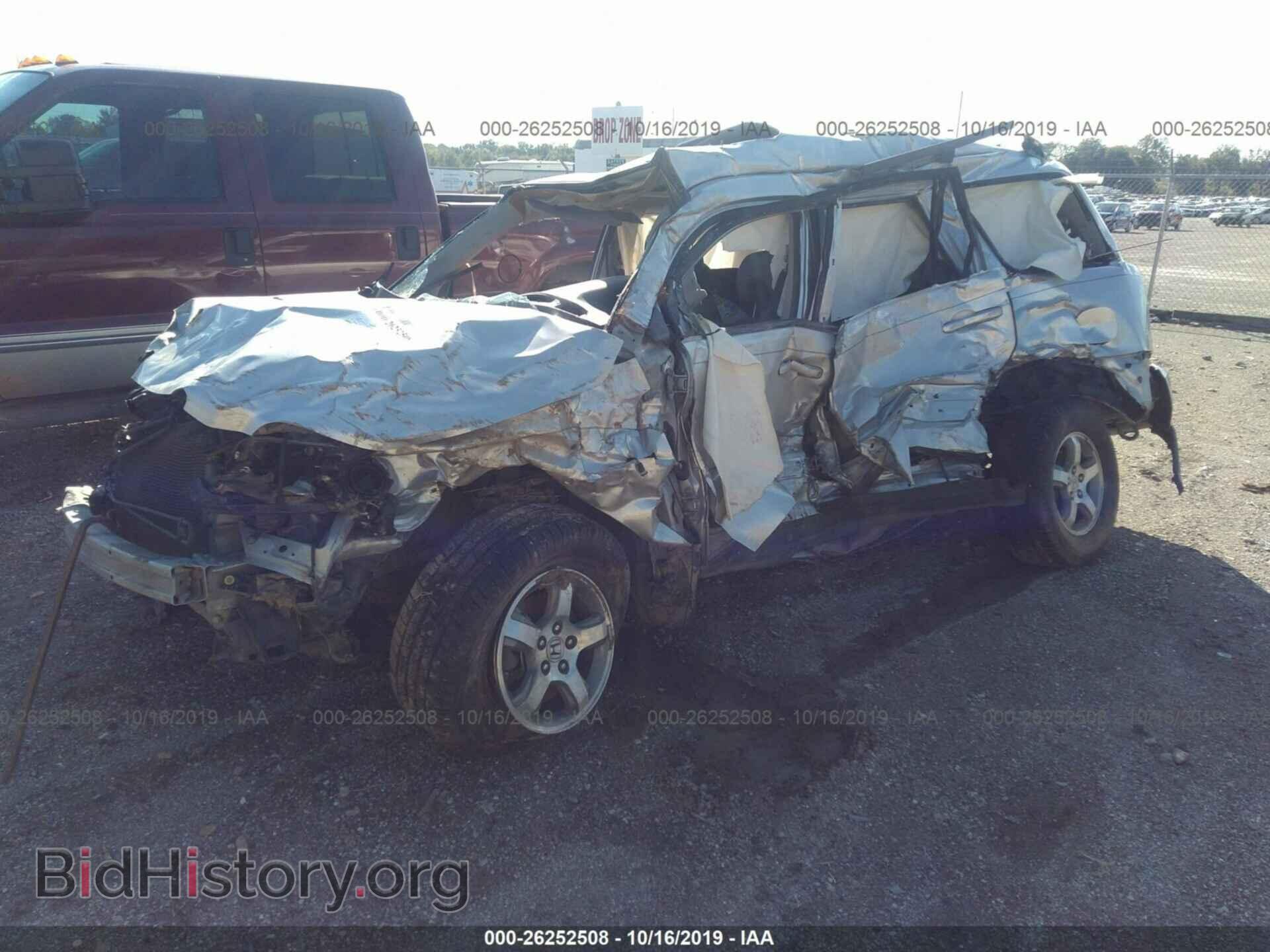 2006 HONDA PILOT - VIN: 2HKYF18746H514132 - Фото 2