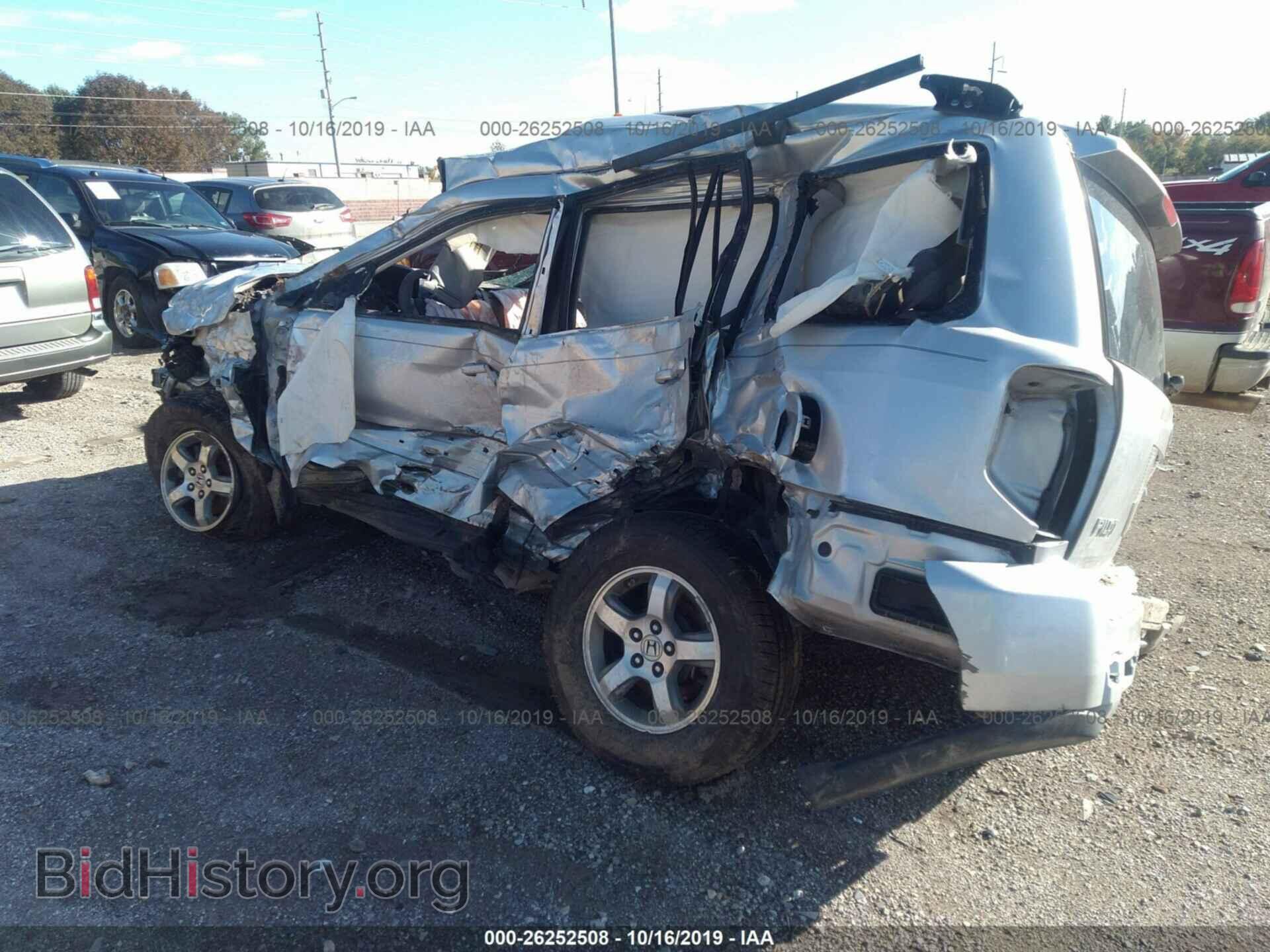 2006 HONDA PILOT - VIN: 2HKYF18746H514132 - Фото 3