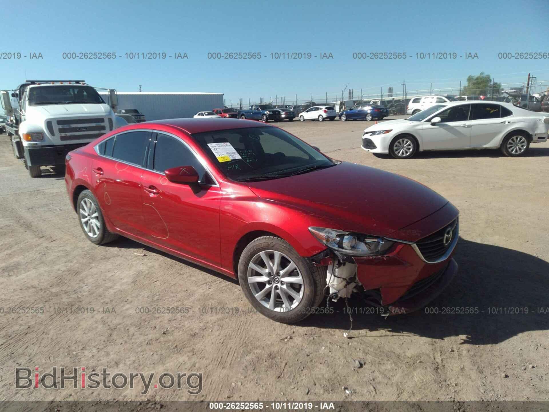 Фотография JM1GJ1U53G1461222 - MAZDA 6 2016