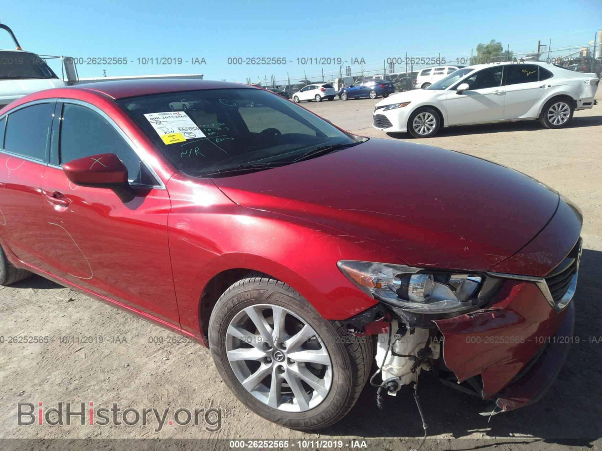 2016 MAZDA 6 - VIN: JM1GJ1U53G1461222 - Фото 6
