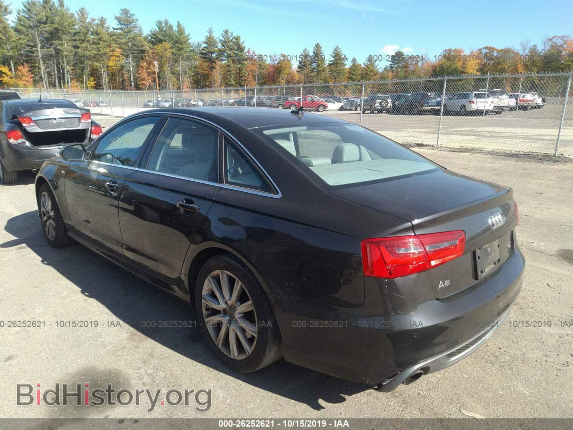 2012 AUDI A6 - VIN: WAUHGAFC5CN109600 - Фото 3