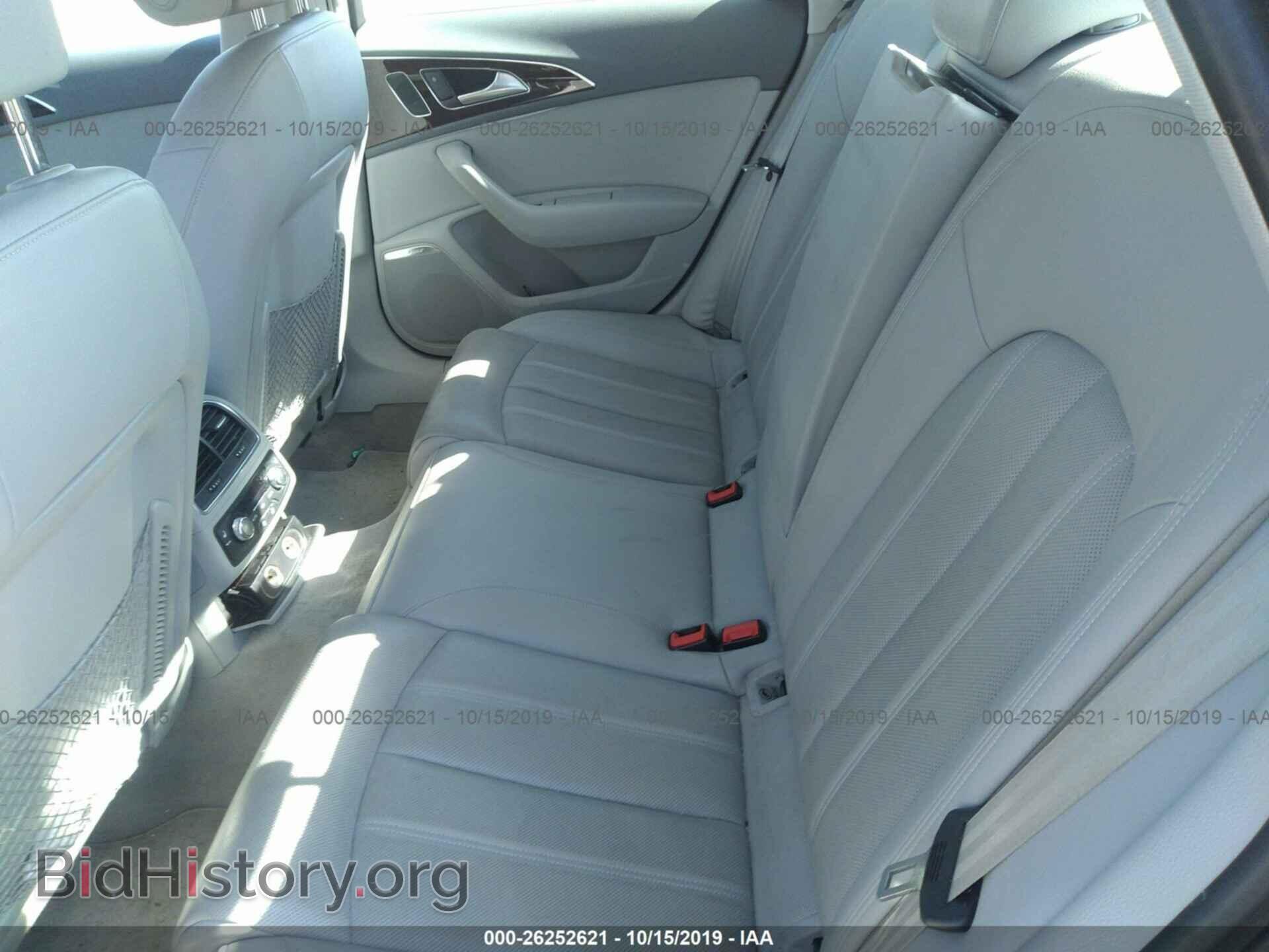 2012 AUDI A6 - VIN: WAUHGAFC5CN109600 - Фото 8