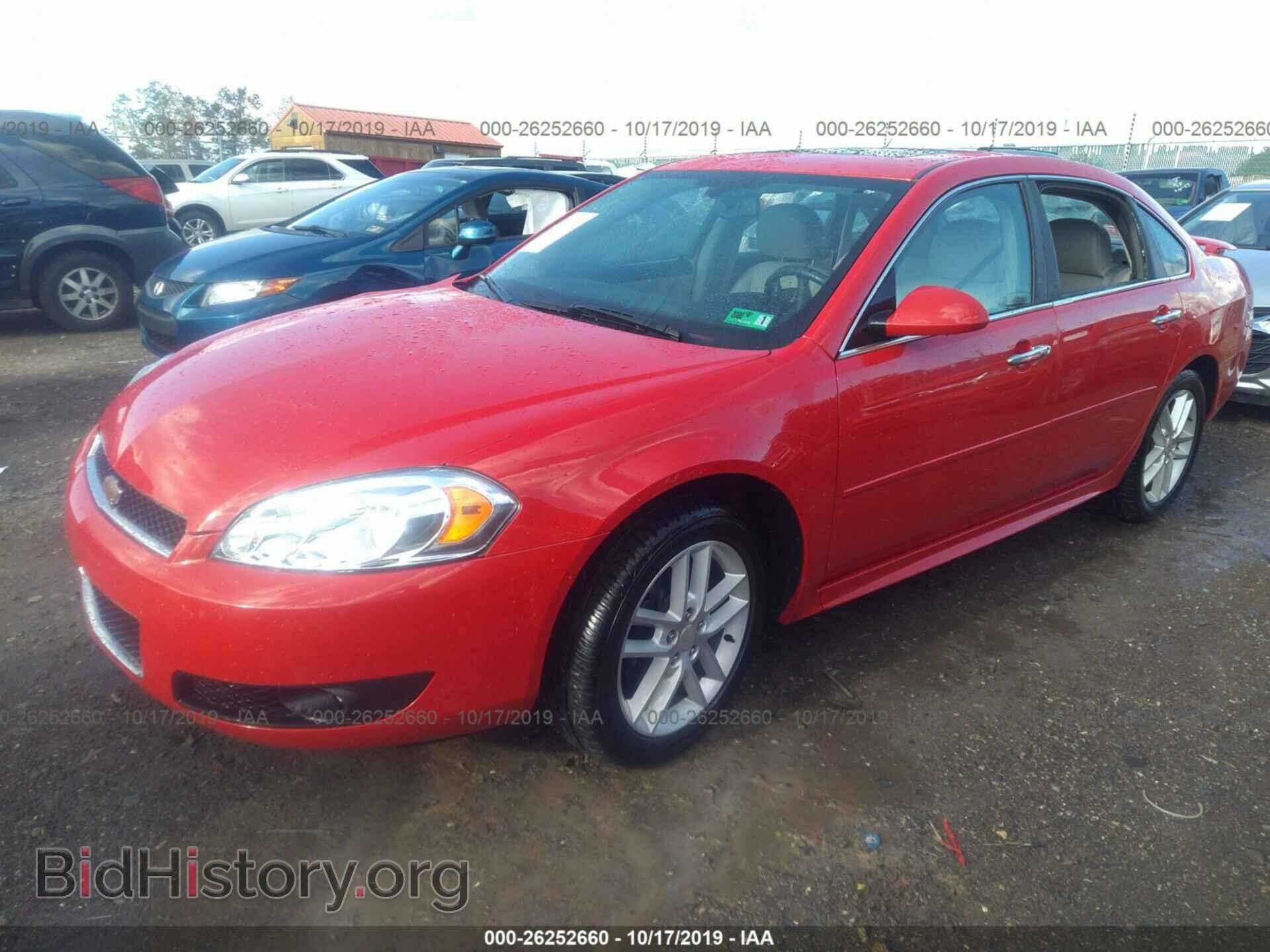 2012 CHEVROLET IMPALA - VIN: 2G1WC5E30C1337268 - Фото 2