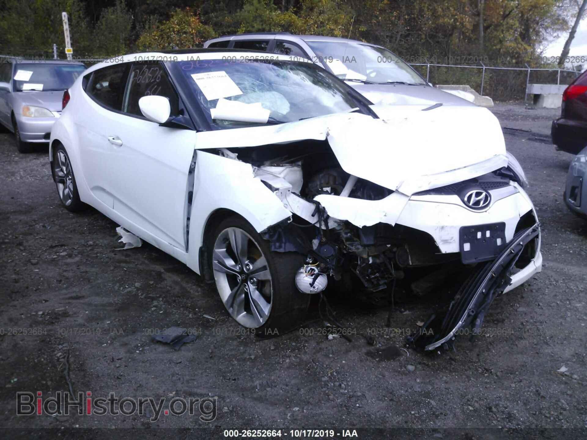 Photo KMHTC6AD7DU109980 - HYUNDAI VELOSTER 2013