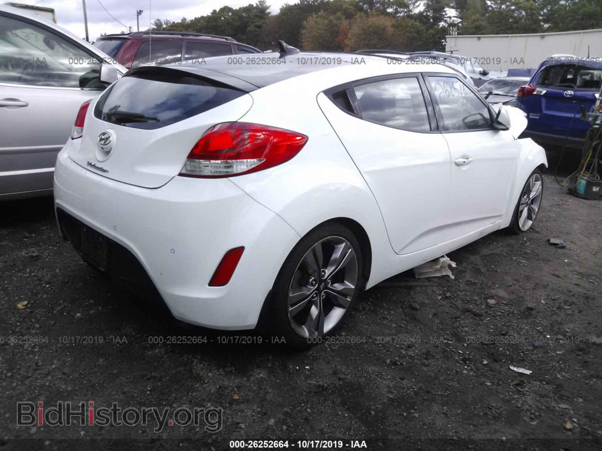 2013 HYUNDAI VELOSTER - VIN: KMHTC6AD7DU109980 - Фото 4