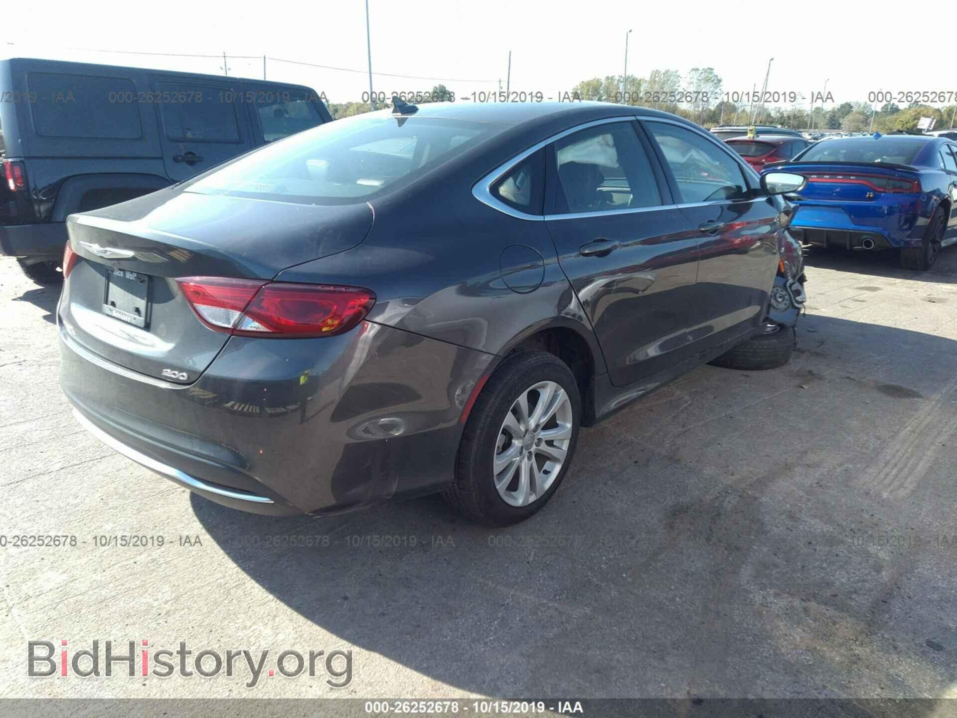 2017 CHRYSLER 200 - VIN: 1C3CCCAB7HN510516 - Фото 4