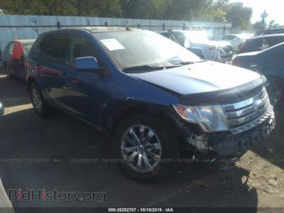 2009 Ford EDGE SEL, blue — VIN 2FMDK48C59BA72255, IAAI