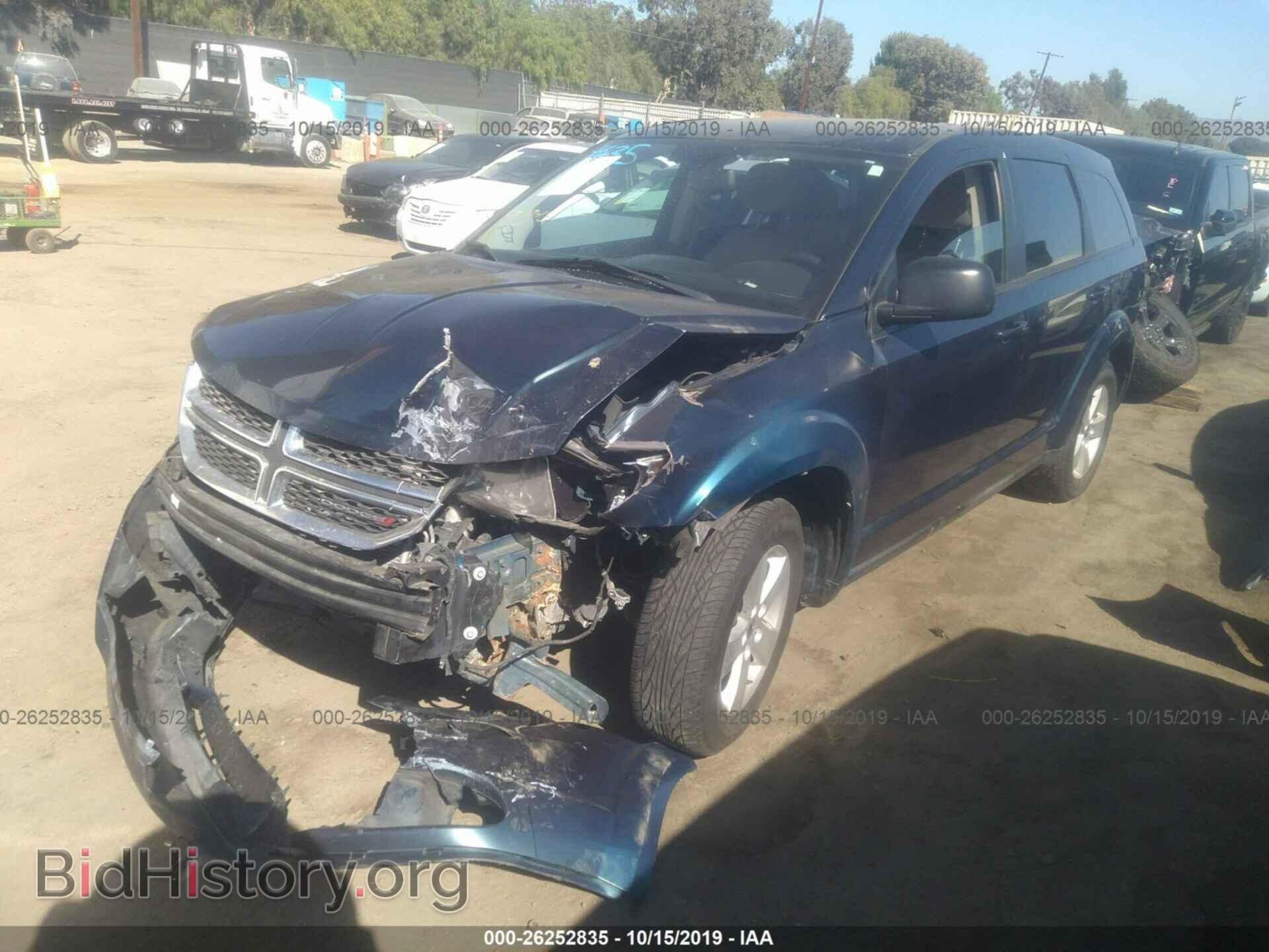 2013 DODGE JOURNEY - VIN: 3C4PDCAB7DT532276 - Photo 2