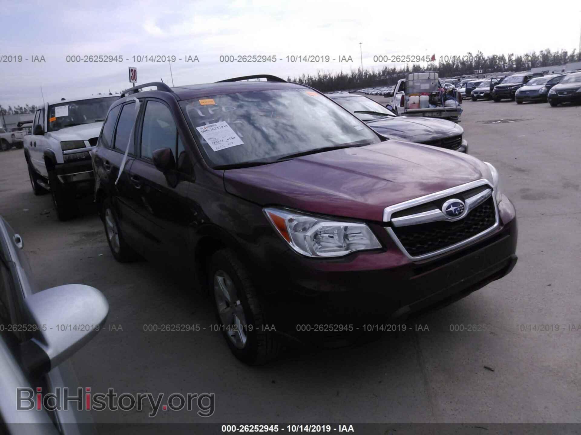 Photo JF2SJAEC9EH549141 - SUBARU FORESTER 2014