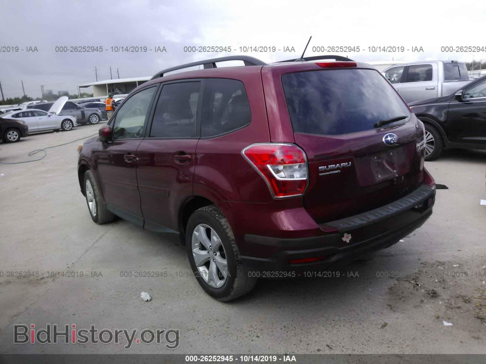 2014 SUBARU FORESTER - VIN: JF2SJAEC9EH549141 - Фото 3