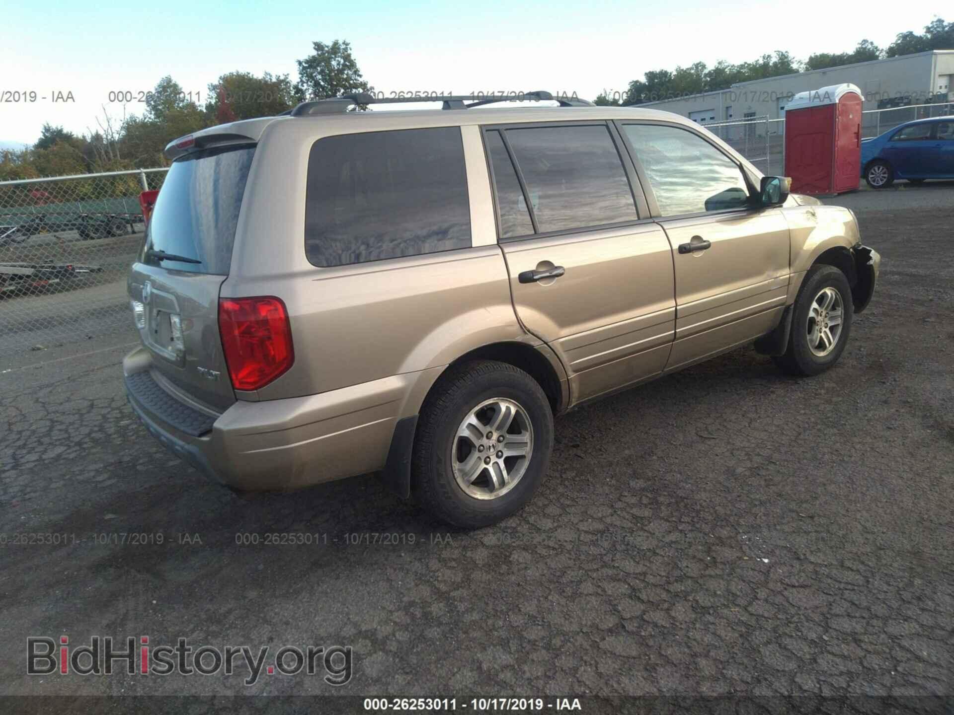 2005 HONDA PILOT - VIN: 5FNYF18685B011725 - Фото 4