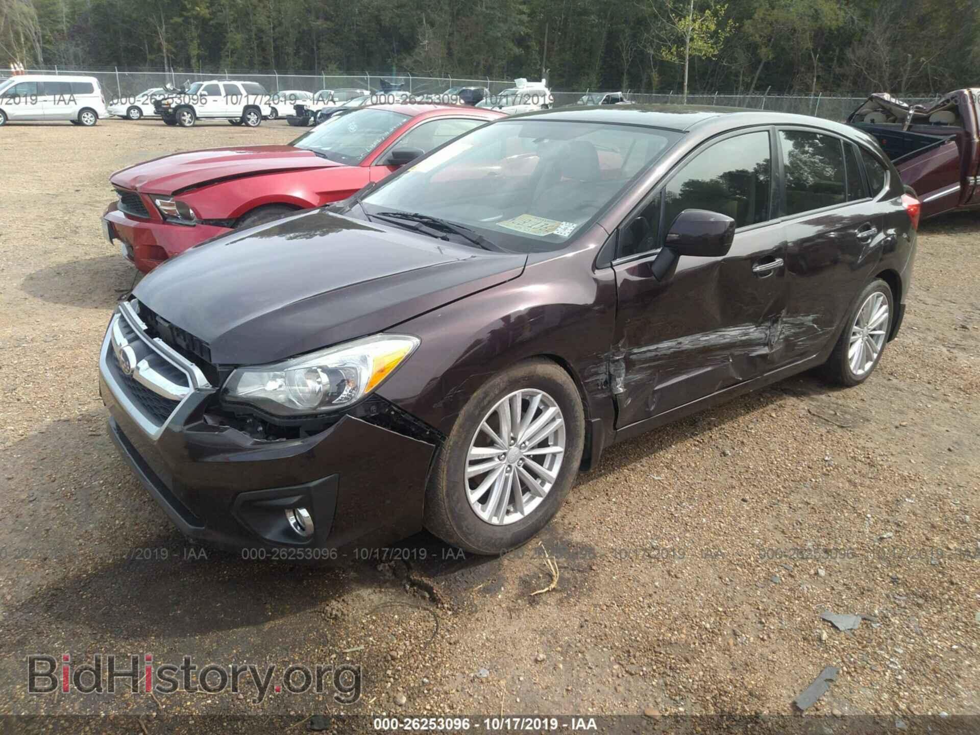 2012 SUBARU IMPREZA - VIN: JF1GPAG66CH243933 - Фото 2