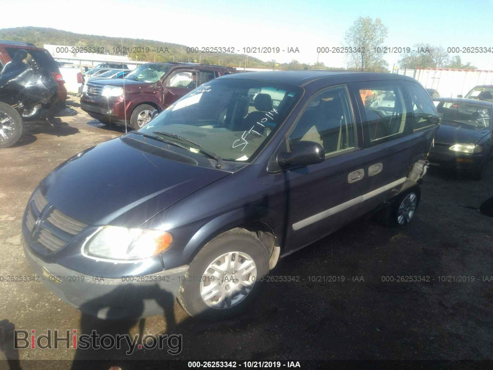 2007 DODGE CARAVAN - VIN: 1D4GP25B57B154348 - Фото 2