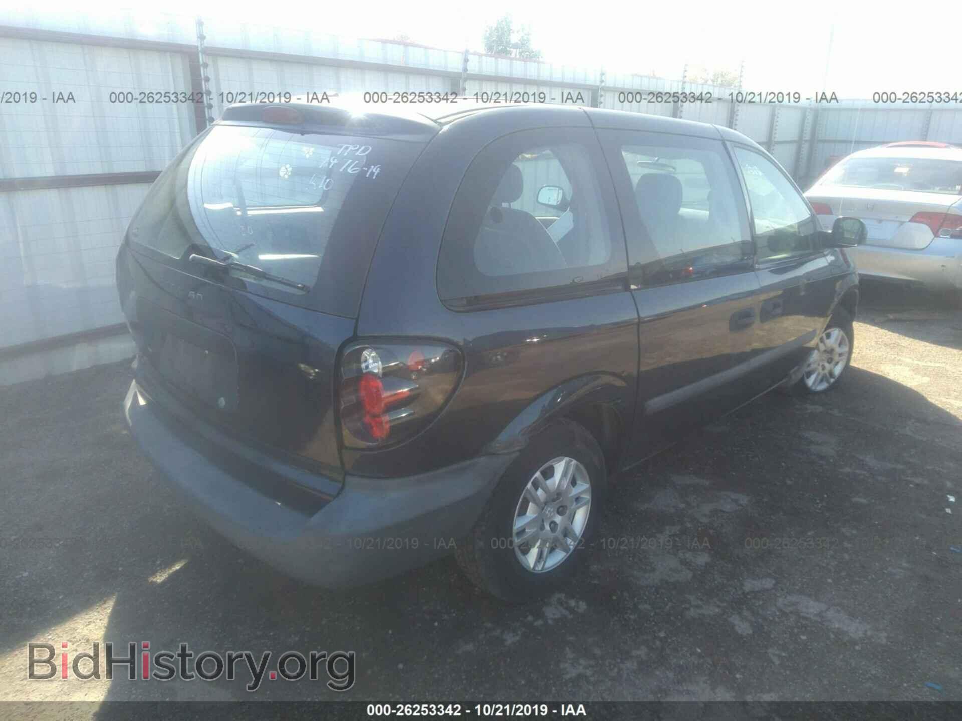 2007 DODGE CARAVAN - VIN: 1D4GP25B57B154348 - Фото 4