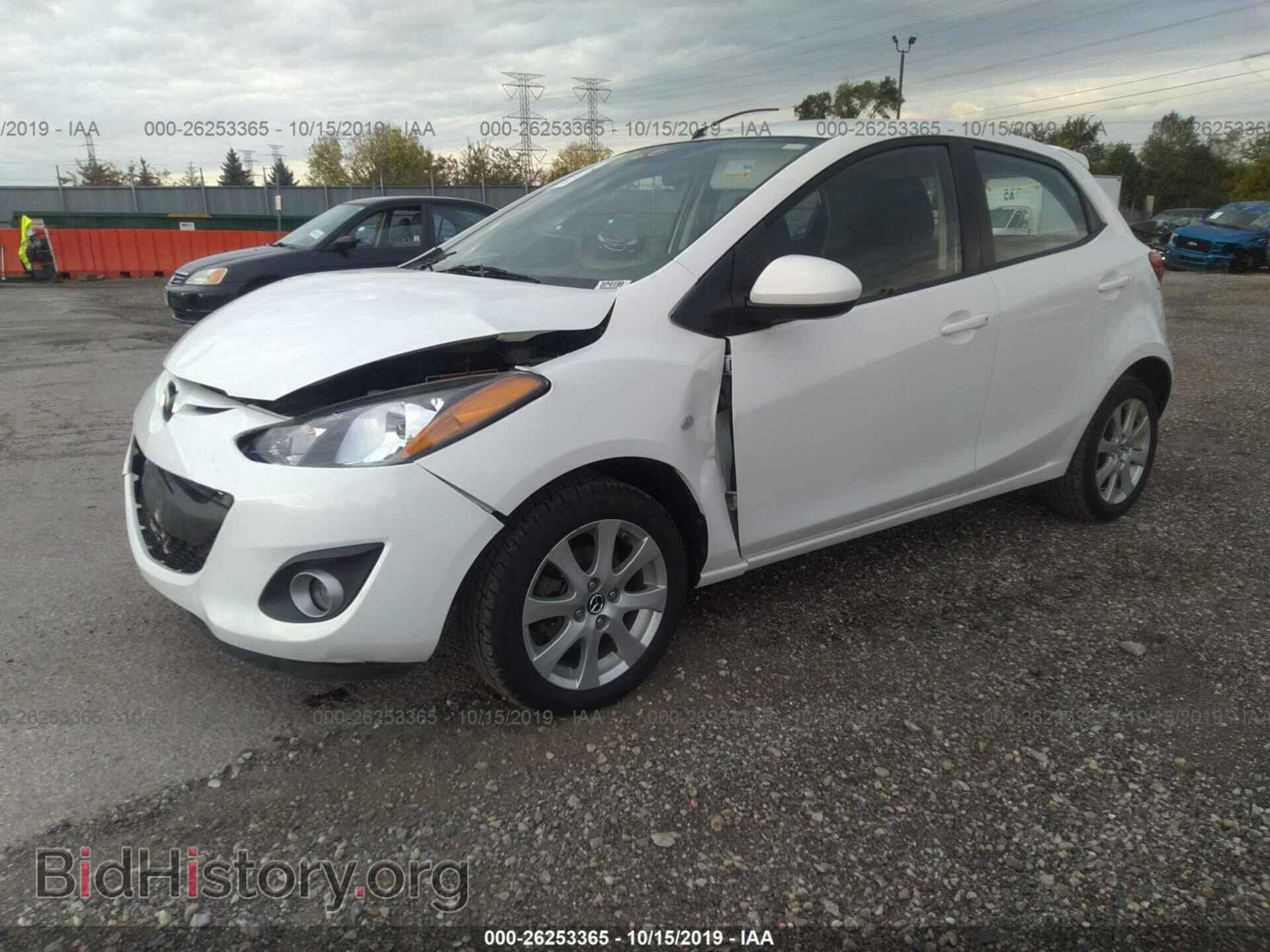2013 MAZDA MAZDA2 - VIN: JM1DE1LZ7D0163477 - Photo 2