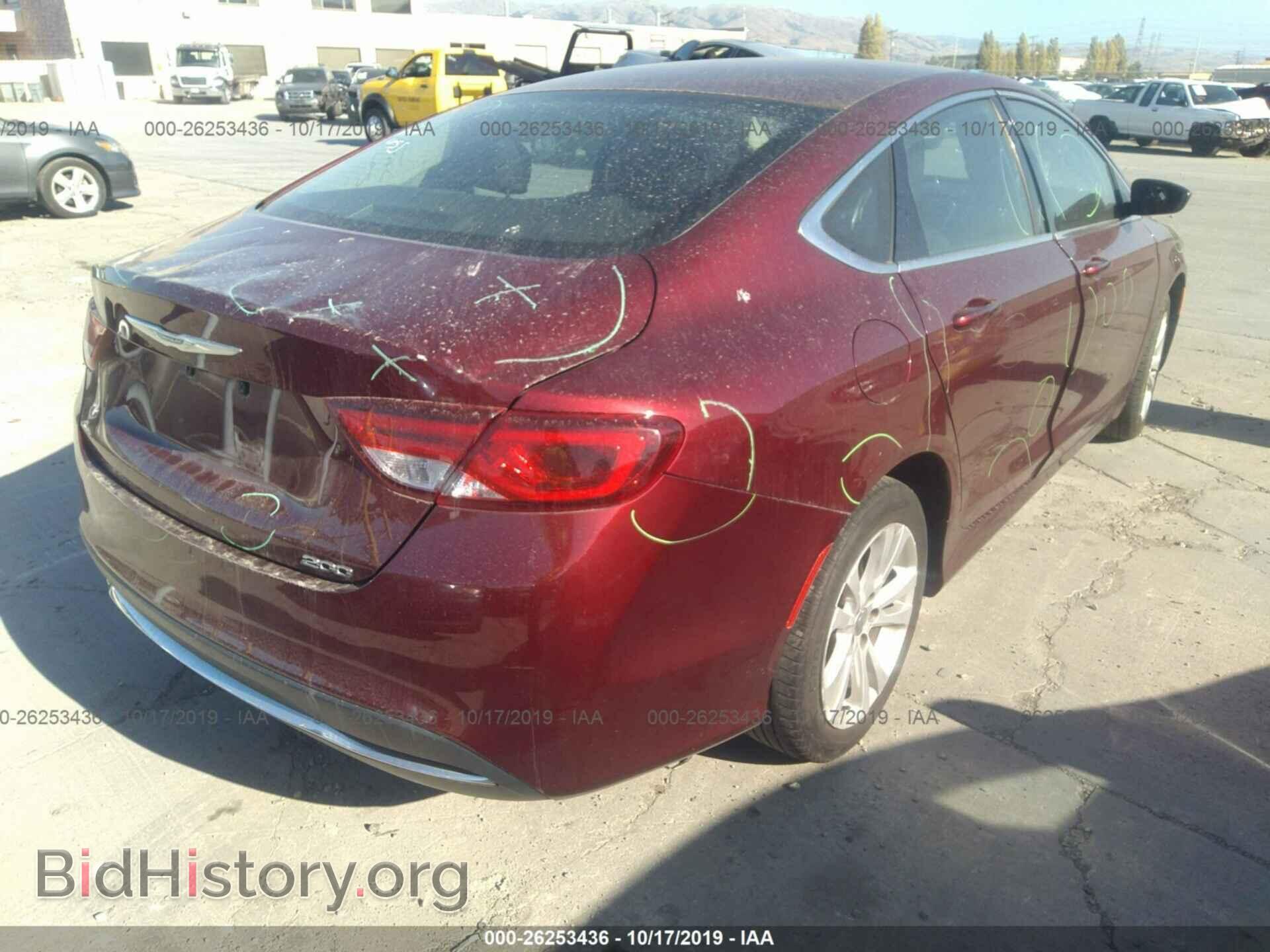 2016 CHRYSLER 200 - VIN: 1C3CCCABXGN123277 - Photo 4