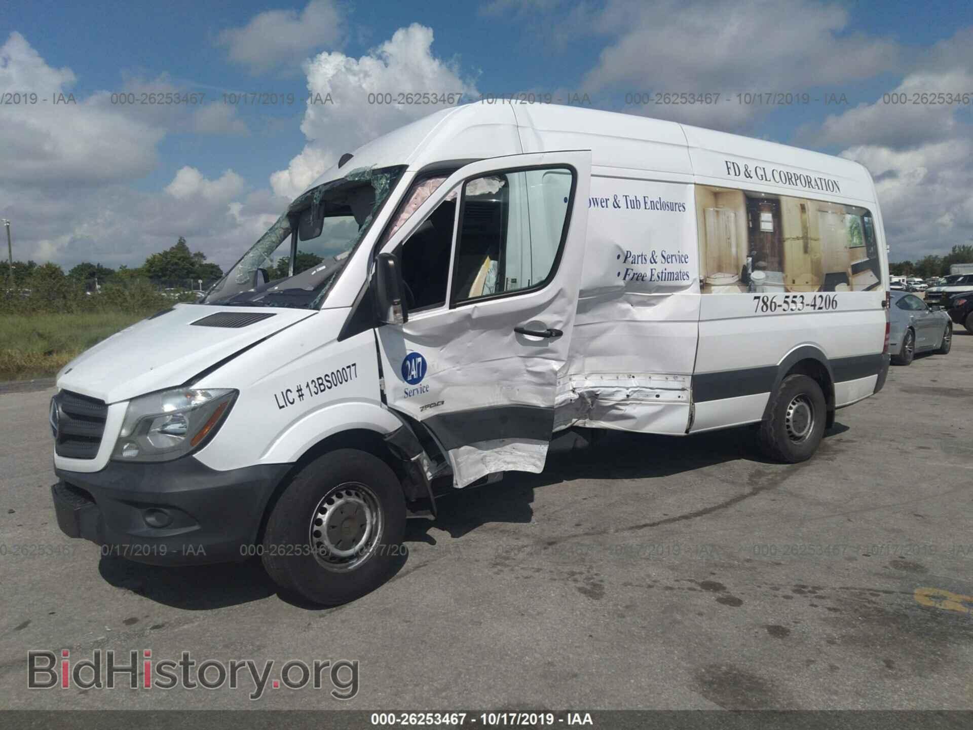 2016 MERCEDES-BENZ SPRINTER - VIN: WD3PE8CD6GP258015 - Фото 2