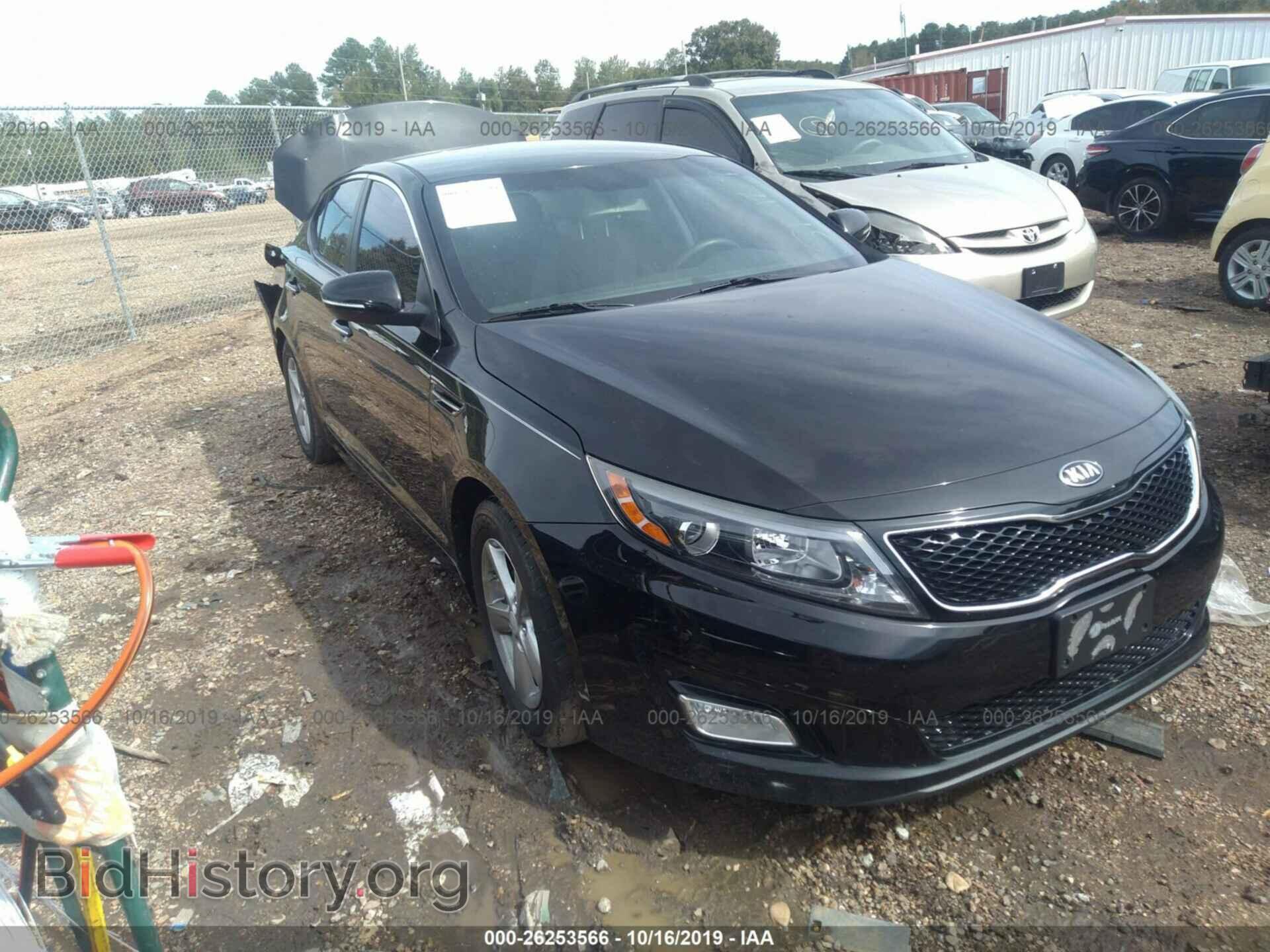 Фотография 5XXGM4A76FG454637 - KIA OPTIMA 2015