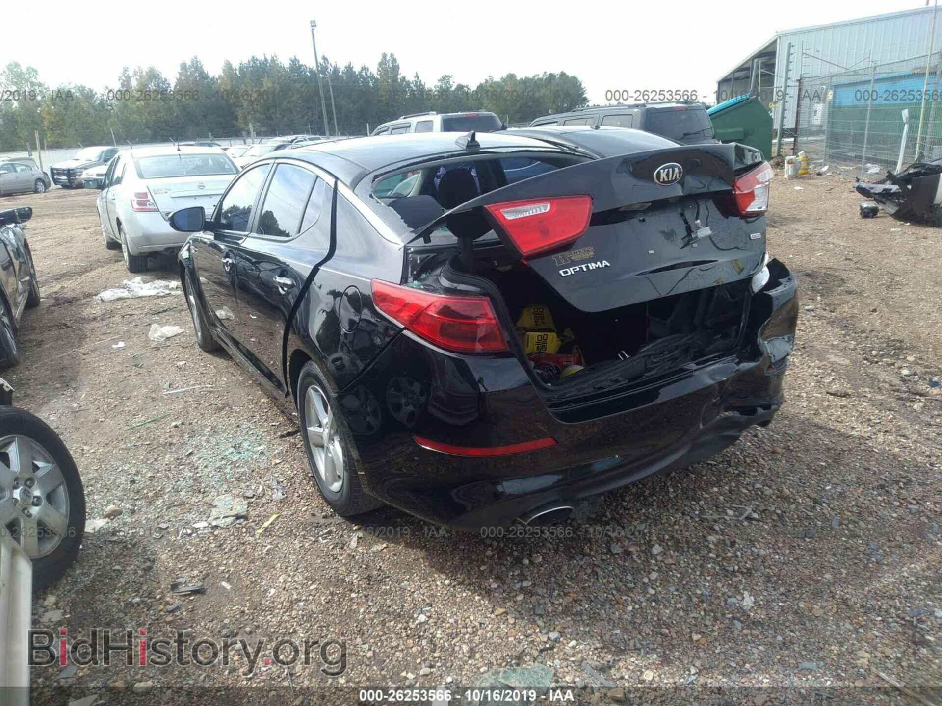 2015 KIA OPTIMA - VIN: 5XXGM4A76FG454637 - Фото 3