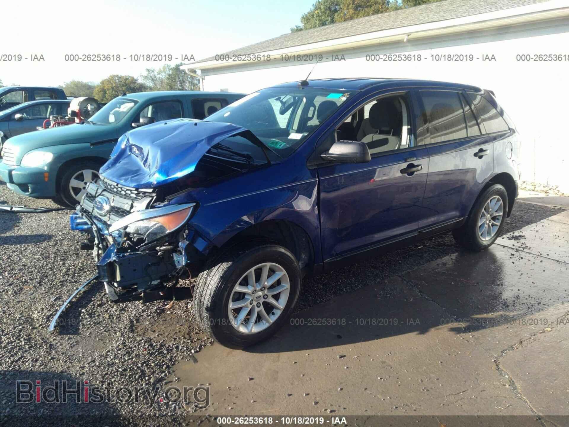 2013 FORD EDGE - VIN: 2FMDK3GC0DBE15705 - Фото 2