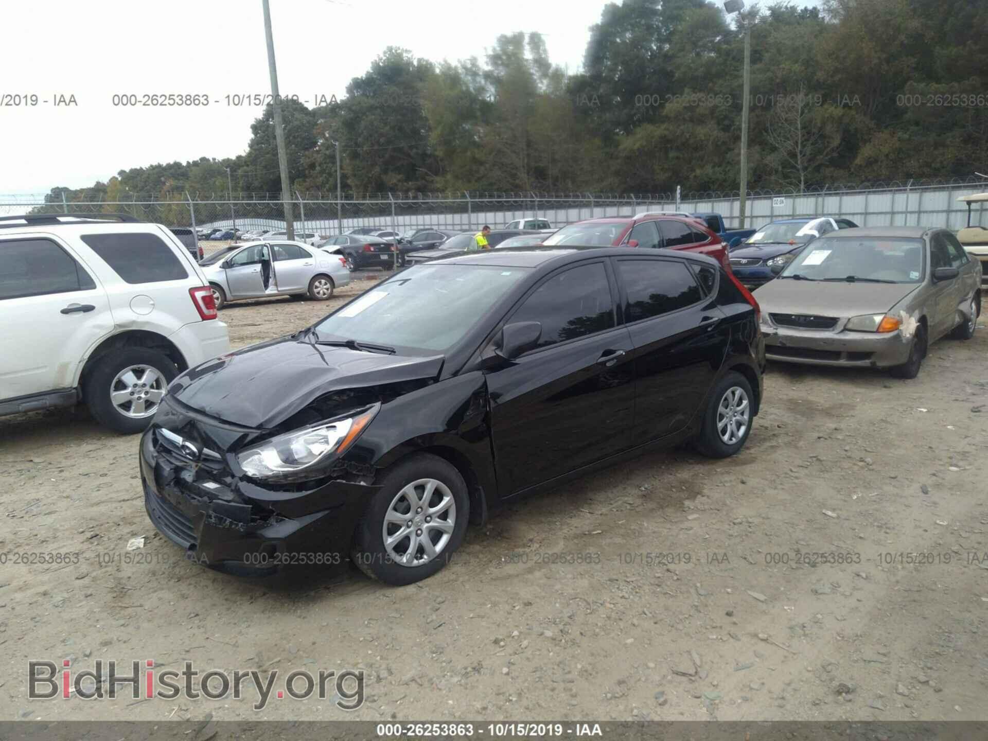 2012 HYUNDAI ACCENT - VIN: KMHCT5AE1CU045663 - Фото 2