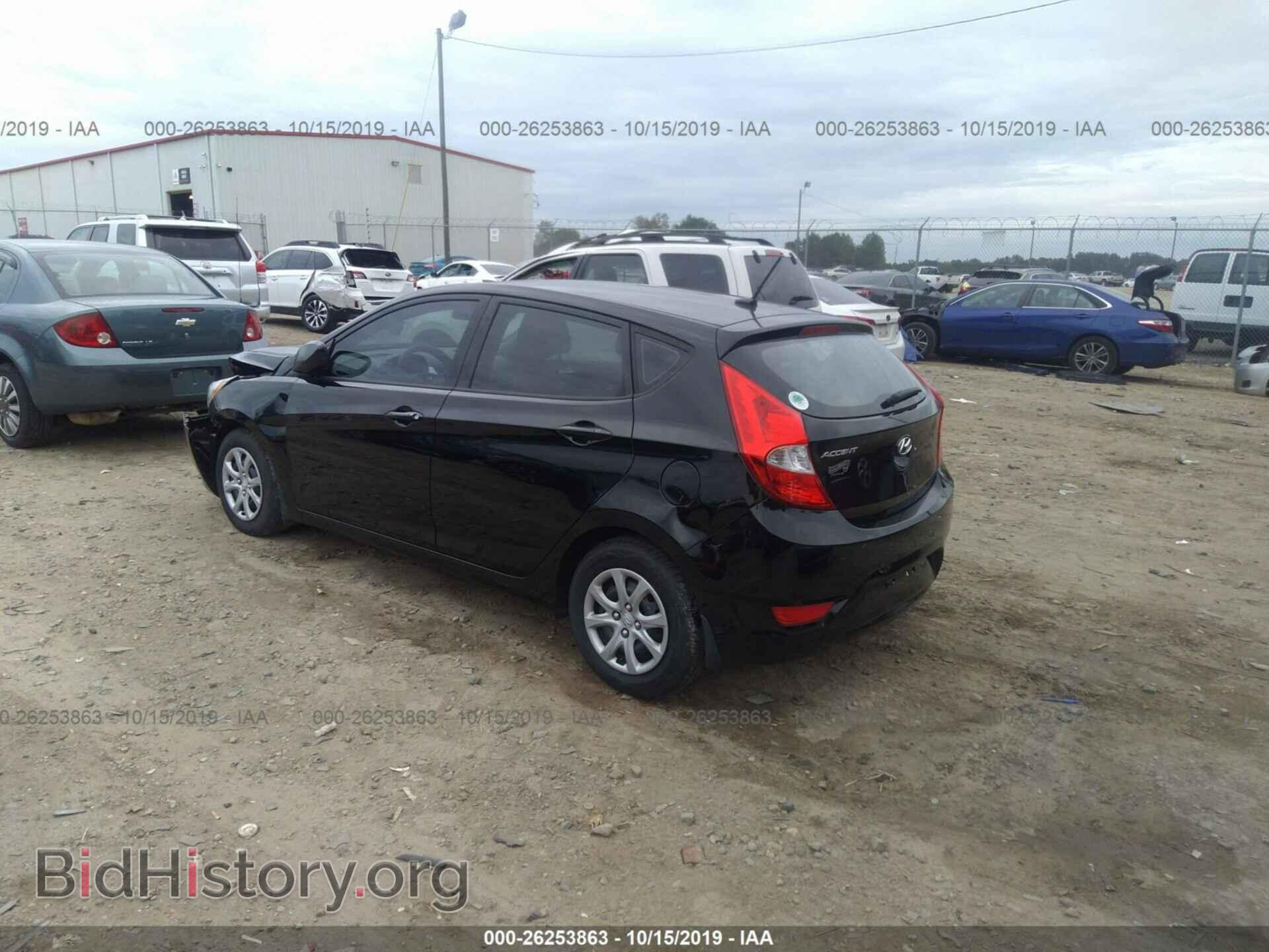 2012 HYUNDAI ACCENT - VIN: KMHCT5AE1CU045663 - Фото 3