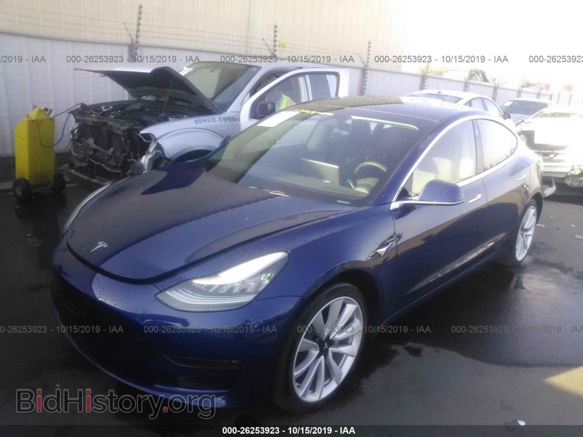 2019 TESLA MODEL 3 - VIN: 5YJ3E1EA5KF311613 - Фото 2