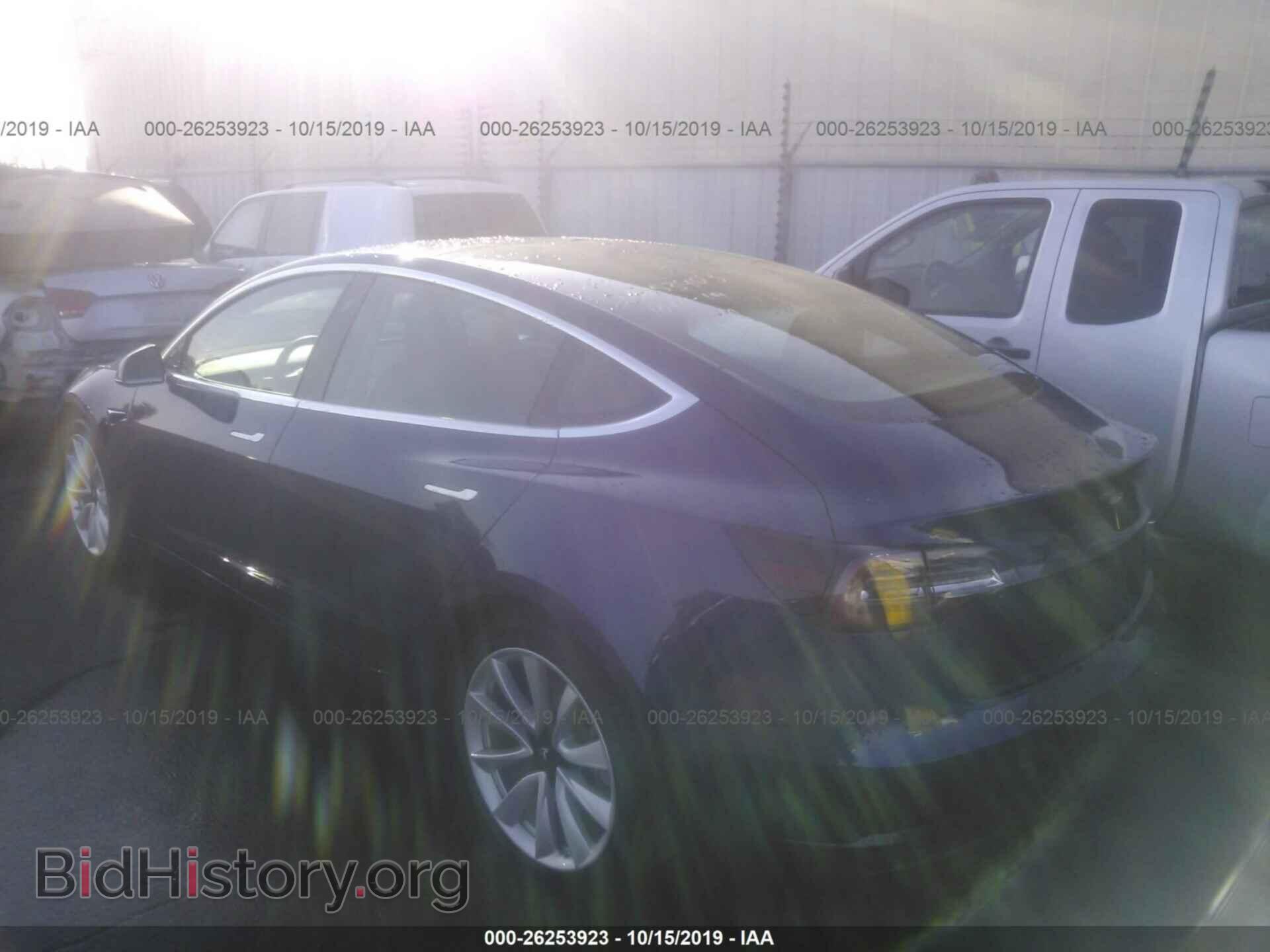 2019 TESLA MODEL 3 - VIN: 5YJ3E1EA5KF311613 - Фото 3