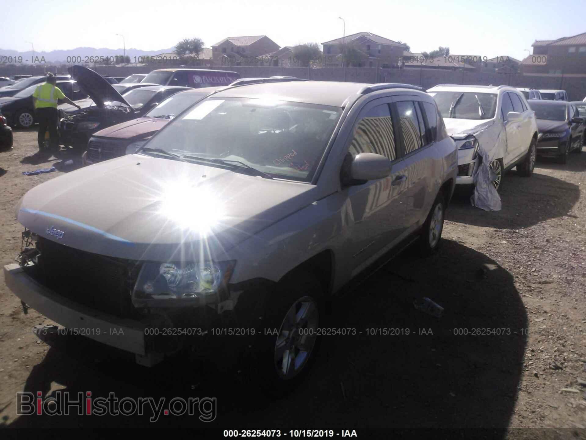 2017 JEEP COMPASS - VIN: 1C4NJCEB6HD198408 - Фото 2