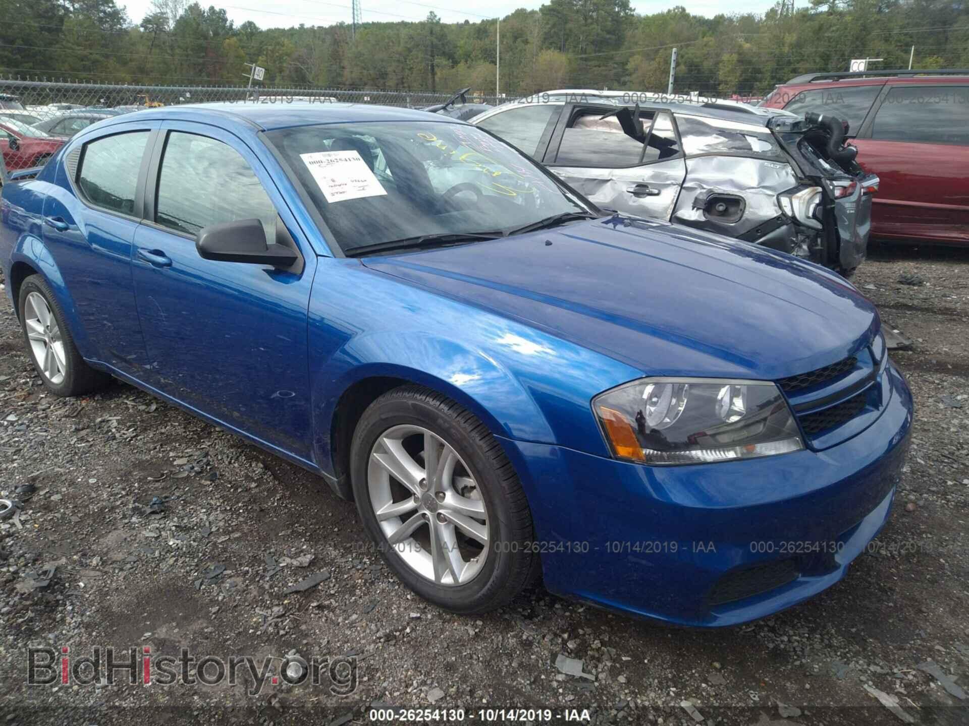 Фотография 1C3CDZAB1EN160764 - DODGE AVENGER 2014