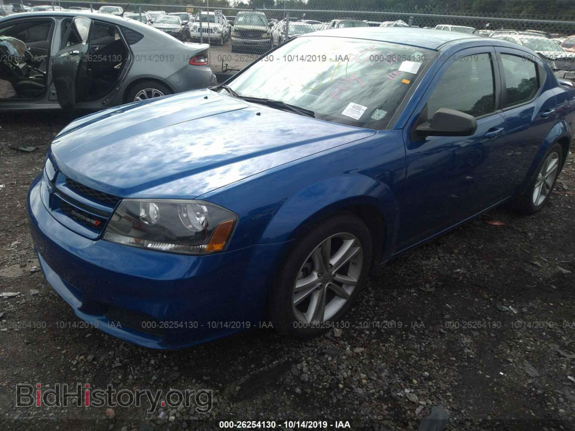 2014 DODGE AVENGER - VIN: 1C3CDZAB1EN160764 - Фото 2