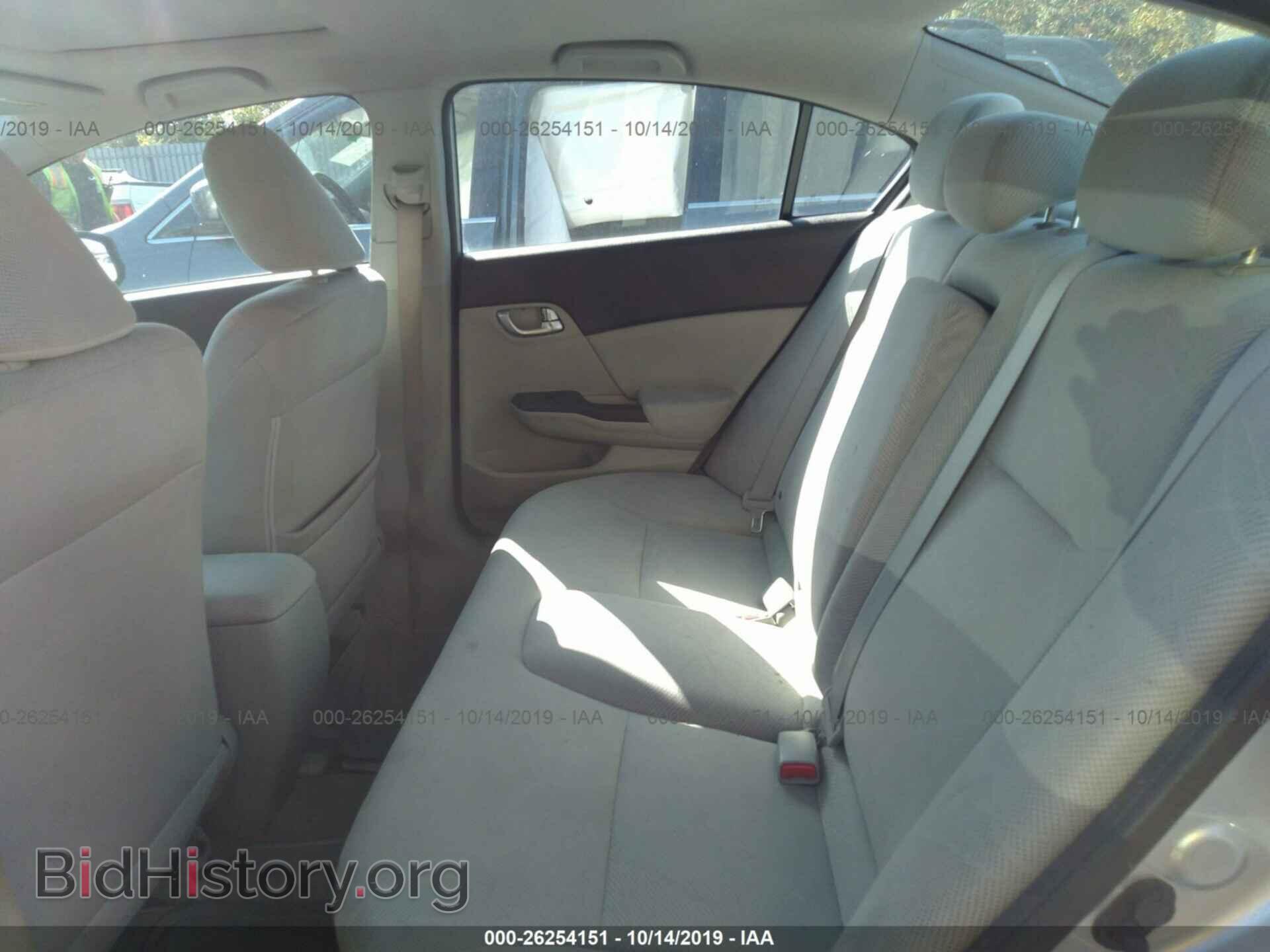 2012 HONDA CIVIC - VIN: 2HGFB2F83CH324400 - Фото 8