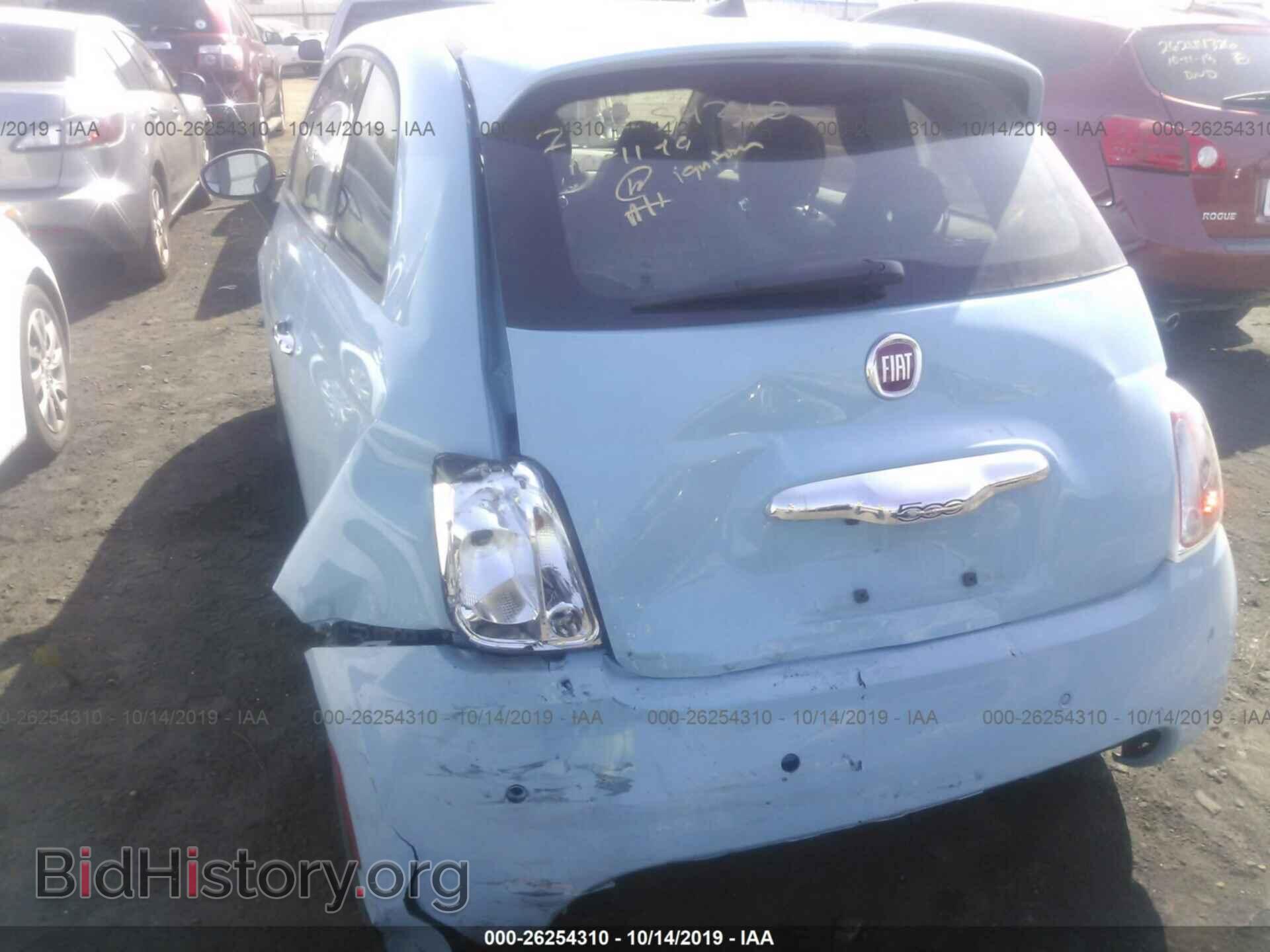 2017 FIAT 500 - VIN: 3C3CFFGE1HT611643 - Фото 6