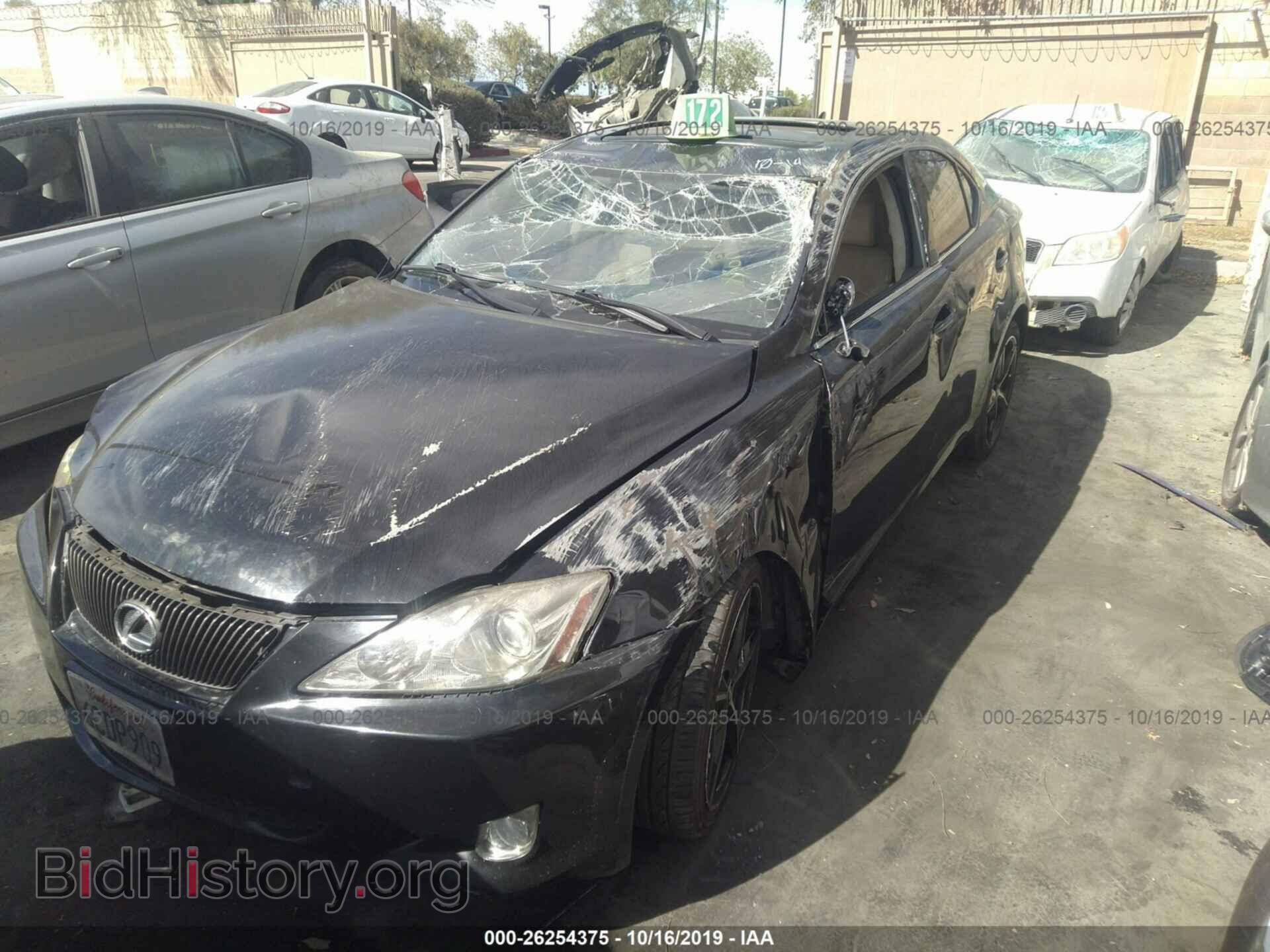 2008 LEXUS IS - VIN: JTHBE262685018501 - Фото 2