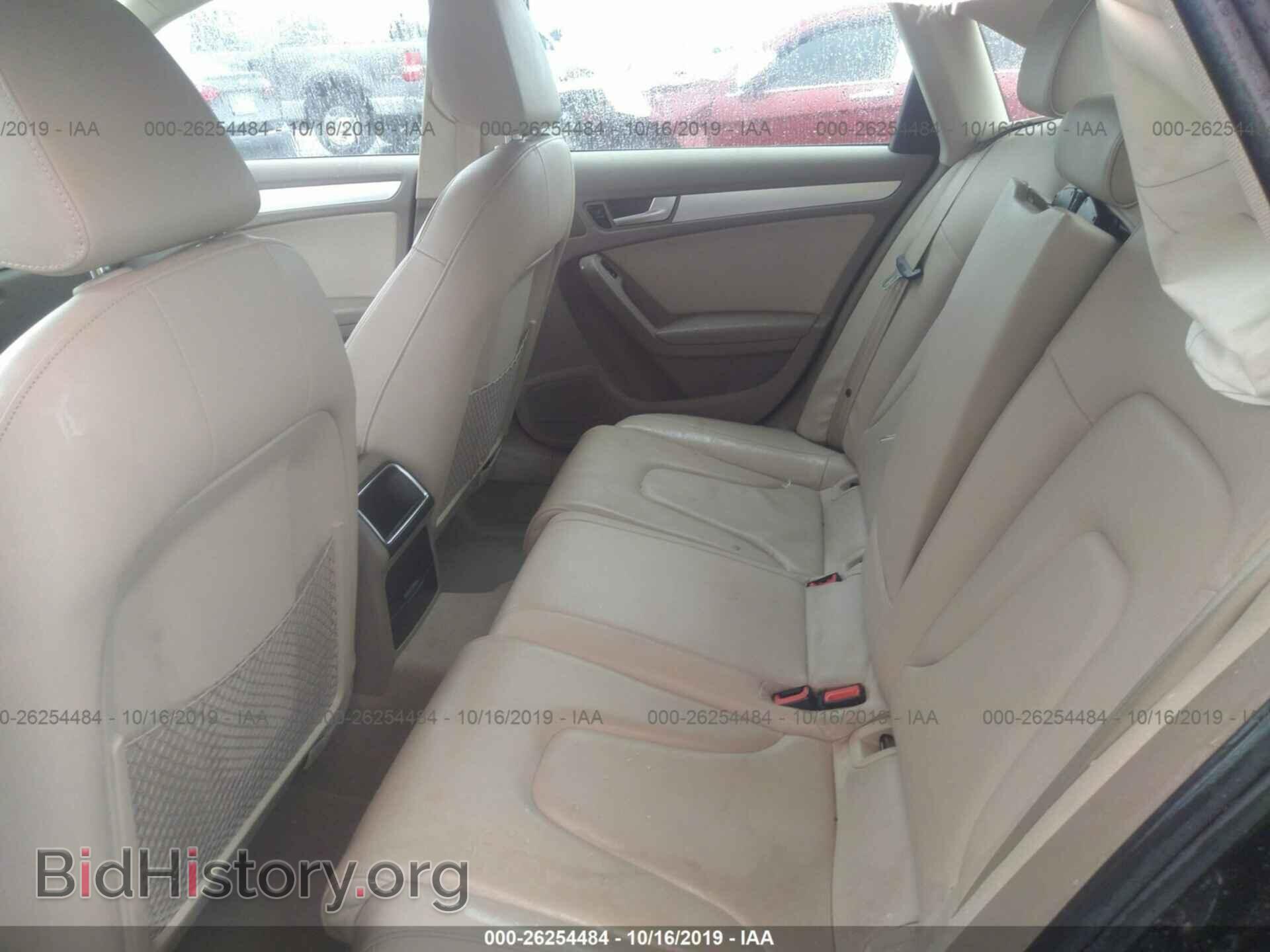 2011 AUDI A4 - VIN: WAUBFAFL7BN049732 - Фото 8