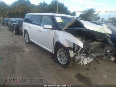 2011 Ford FLEX SEL, white — VIN 2FMGK5CC0BBD34828, IAAI