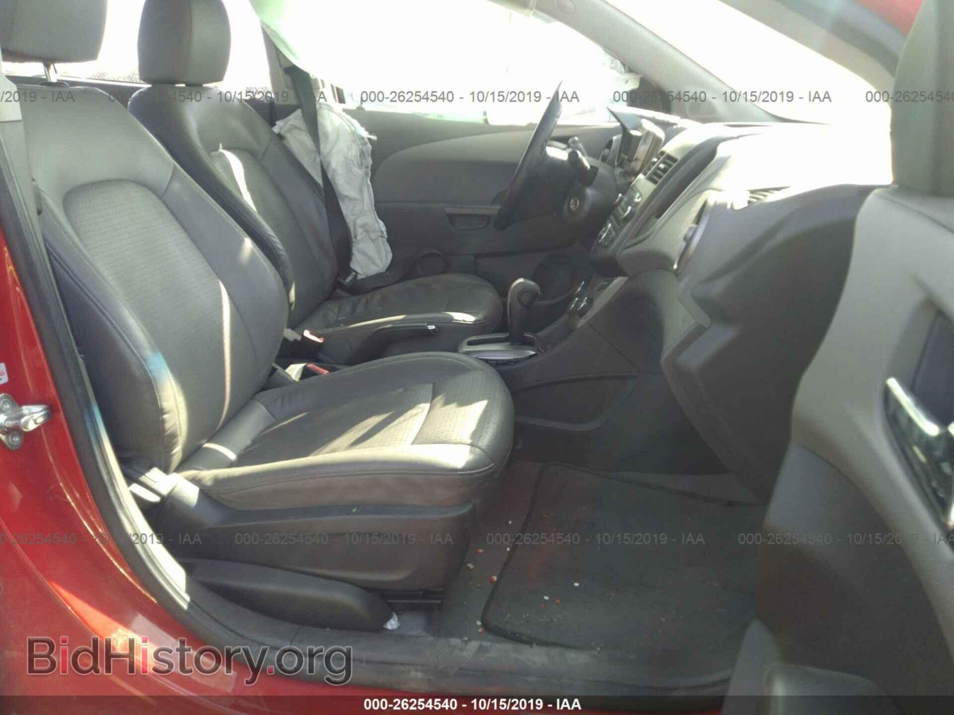2012 CHEVROLET SONIC - VIN: 1G1JE5SH5C4132151 - Фото 5