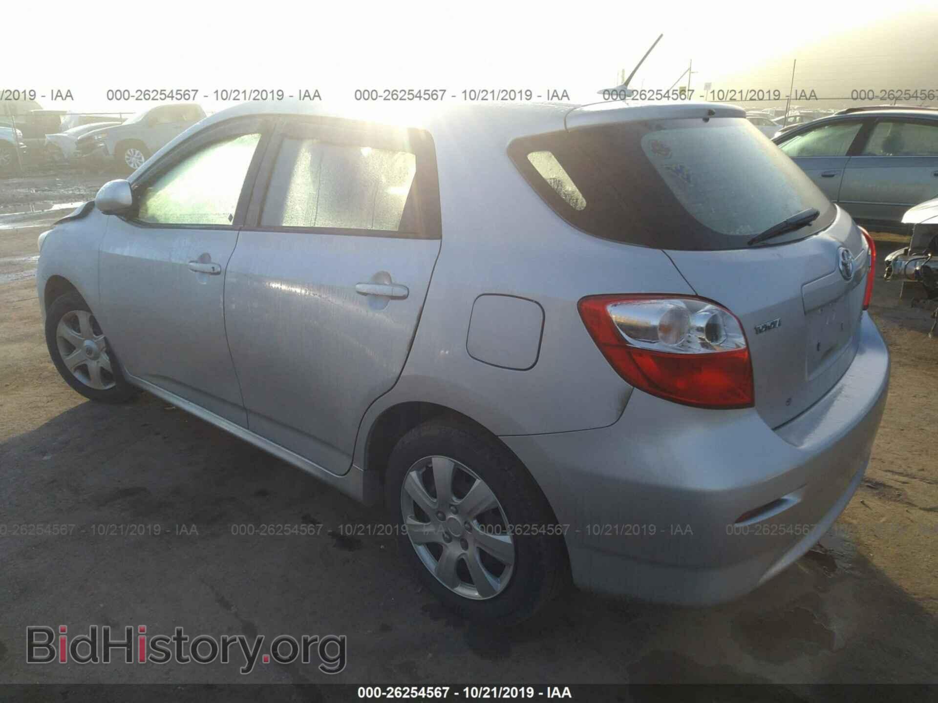 2009 TOYOTA COROLLA MATRIX - VIN: 2T1LE40E29C001722 - Фото 3